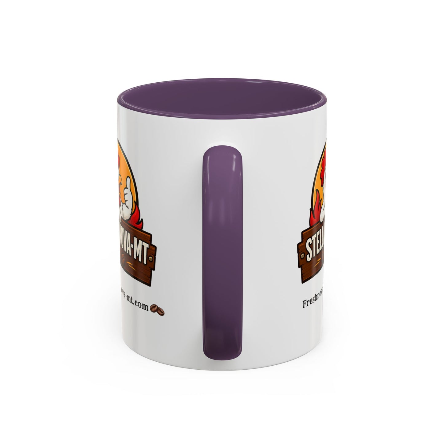StellaNova-MT "Freshness You Can Taste" Accent Coffee Mug (11, 15oz)