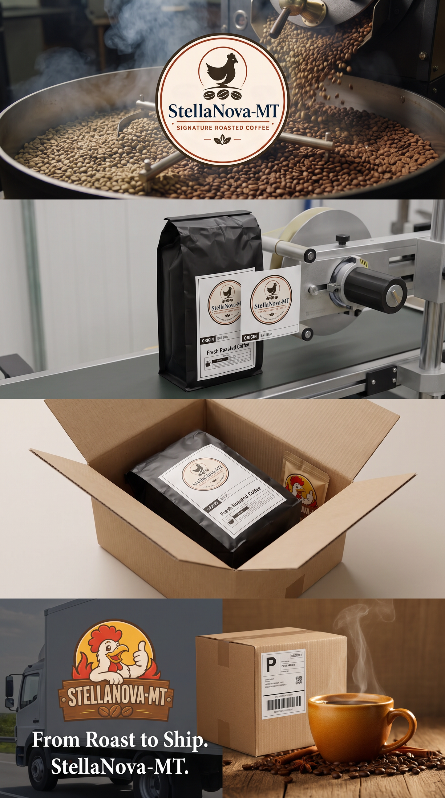 StellaNova-MT Signature Gourmet Roasted Pumpkin Spice Coffee