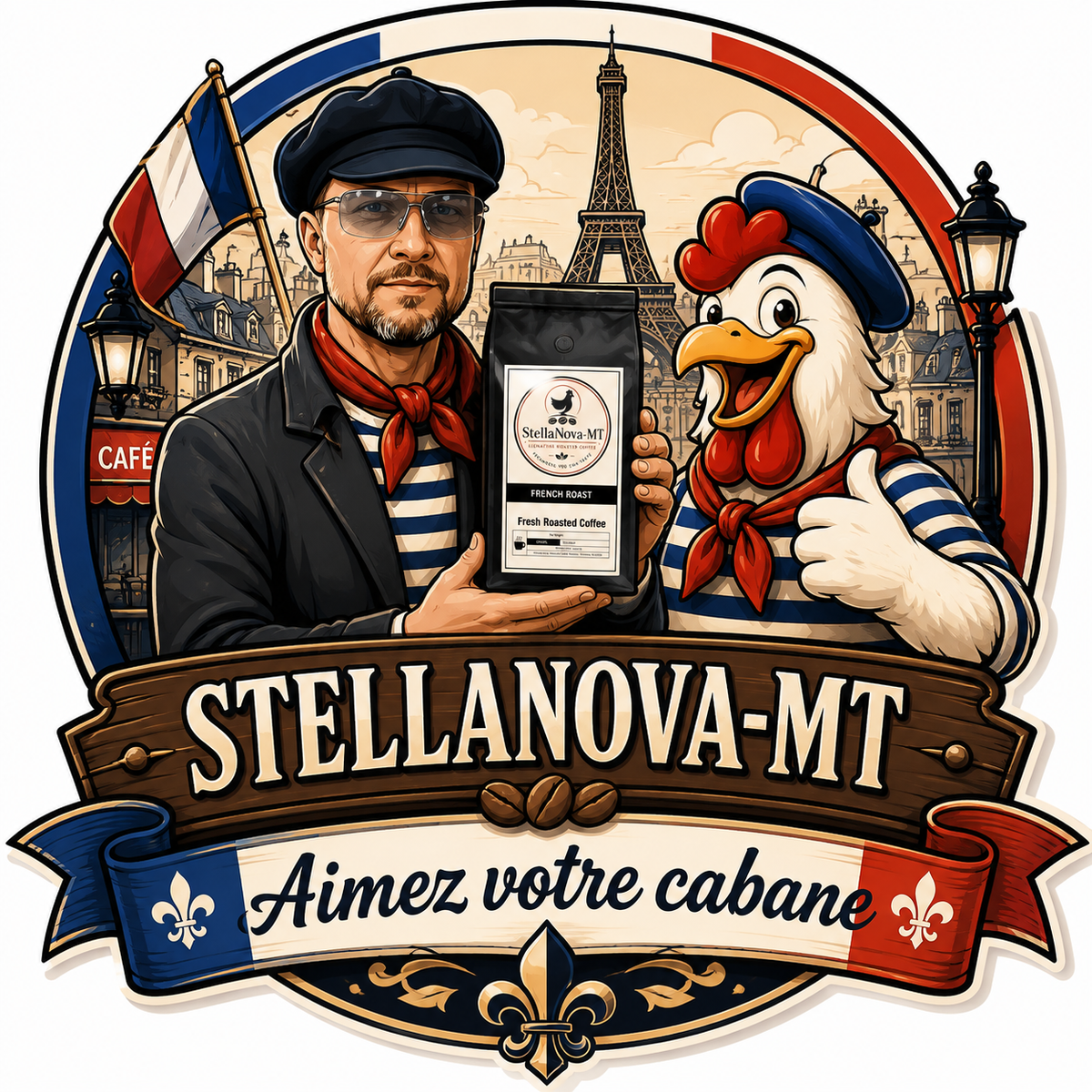 StellaNova-MT Signature Gourmet French Roast Coffee