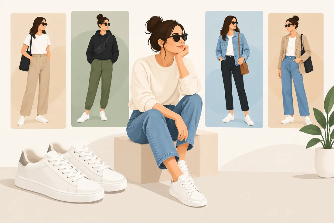 How to Style Casual Sneakers for Everyday Outfits