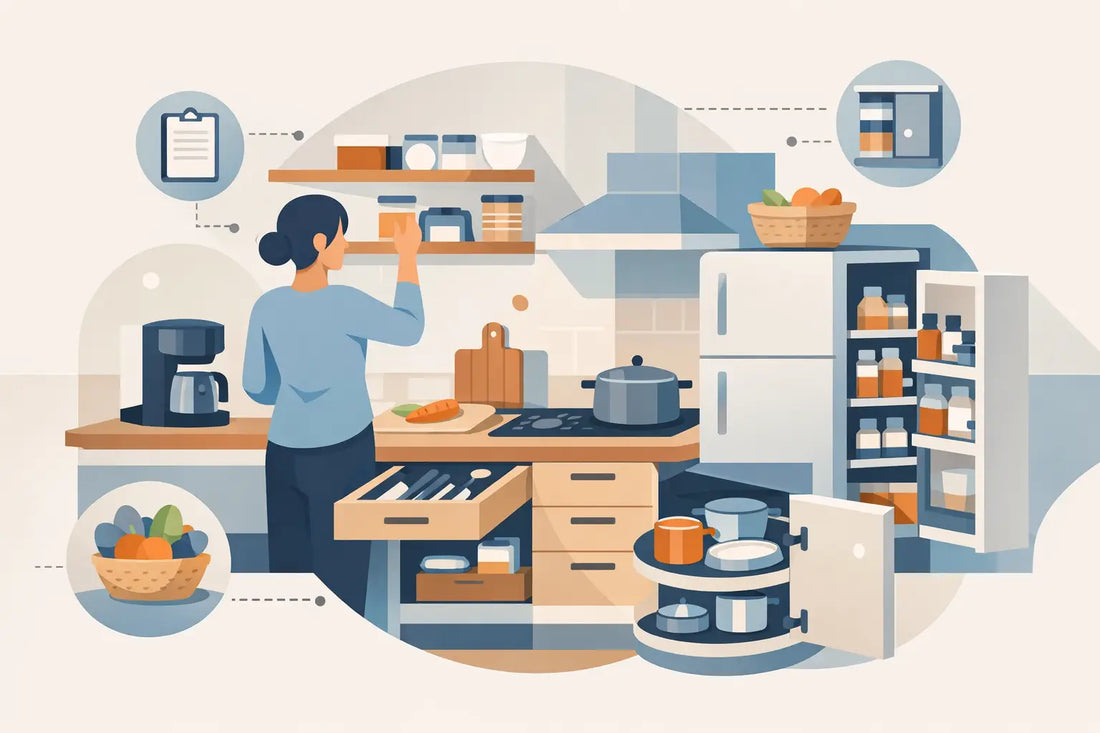 How to Organize Small Kitchens That Work