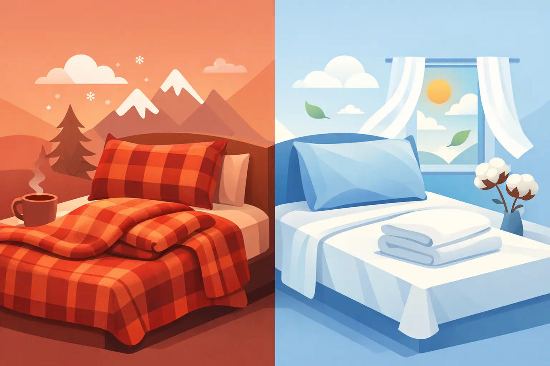 Flannel Sheets vs Cotton: Which Feels Better?