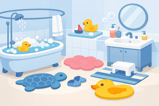 8 Best Bath Mats for Kids for Safer Bathrooms