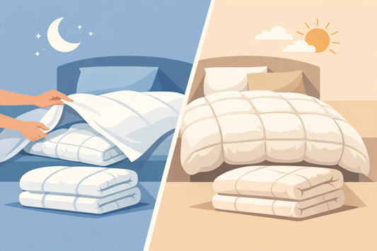 Duvet vs Comforter Difference Explained