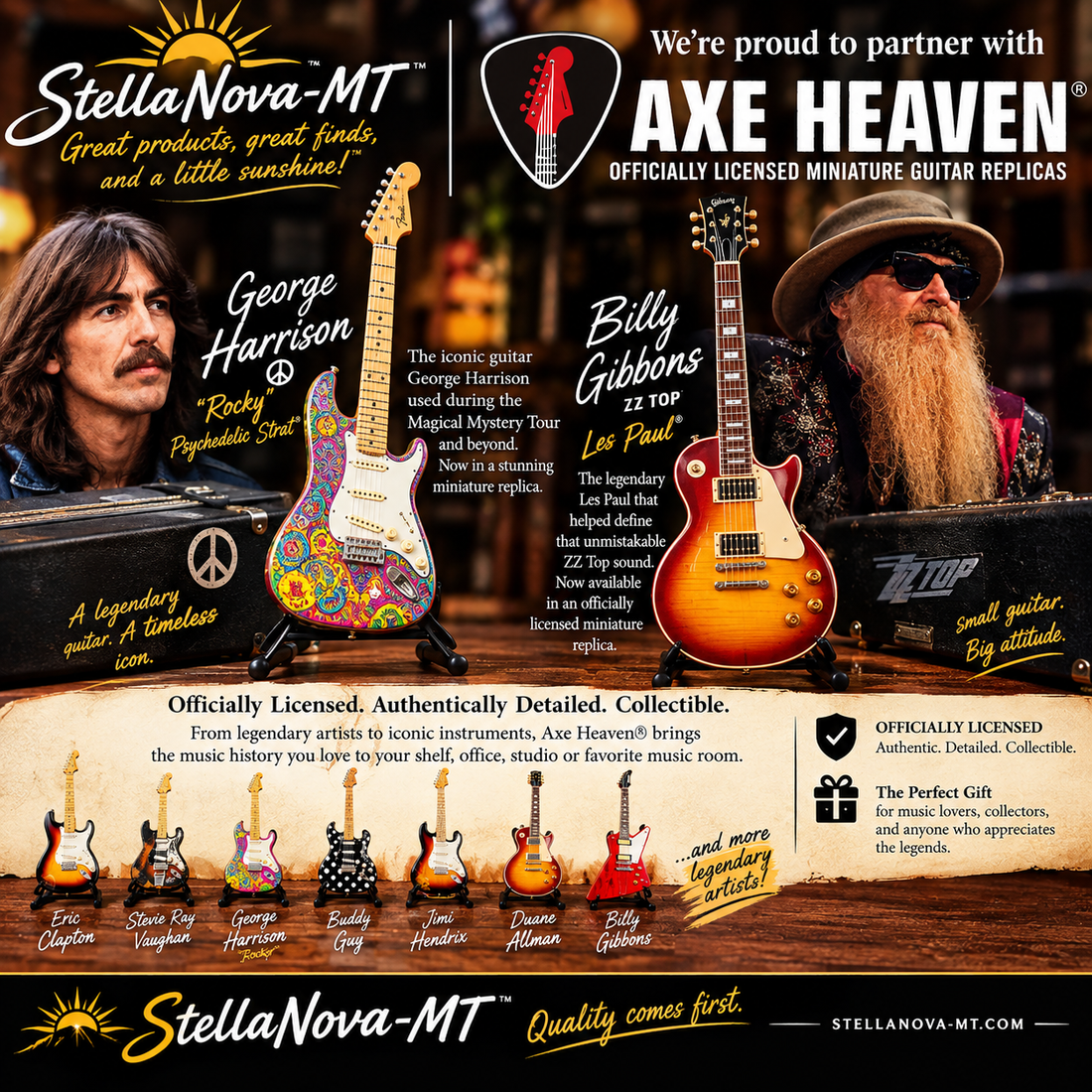 🎸 NEW PARTNERSHIP AT STELLANOVA-MT! 🎸