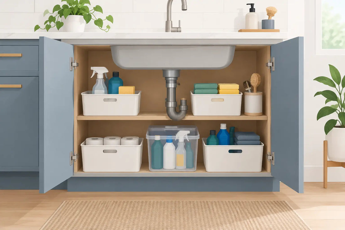 A Guide to Organizing Under Sinks at Home