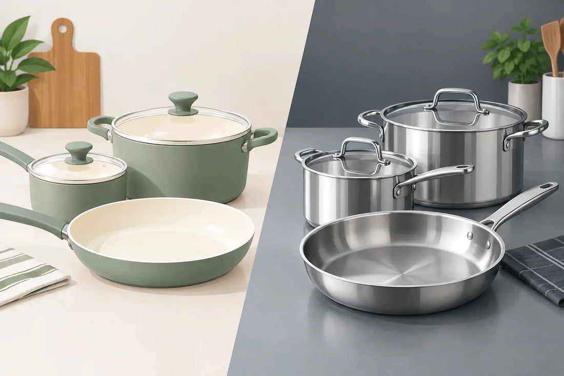 Ceramic Versus Stainless Cookware for Your Kitchen