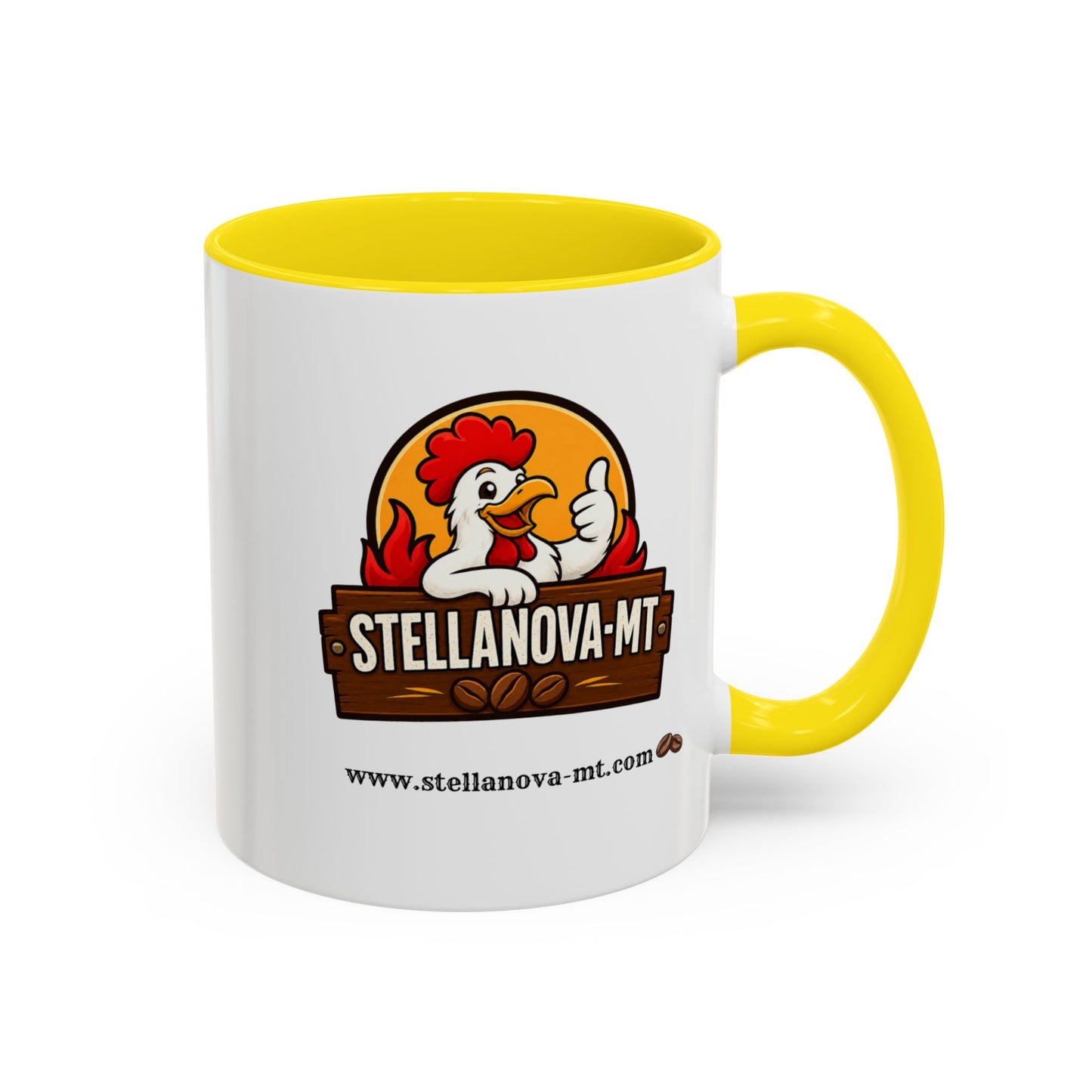 StellaNova-MT "Freshness You Can Taste" Accent Coffee Mug (11, 15oz)