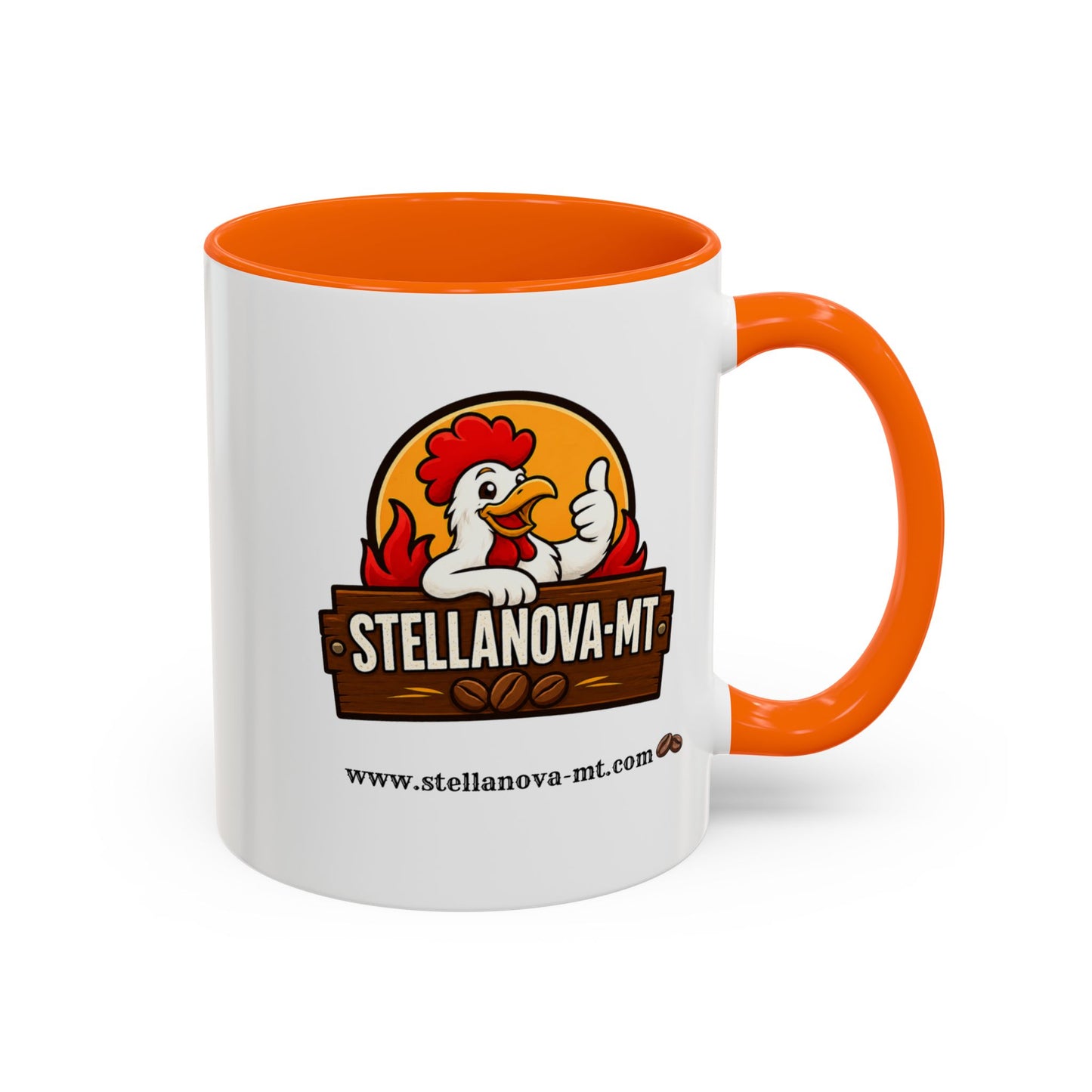 StellaNova-MT "Freshness You Can Taste" Accent Coffee Mug (11, 15oz)