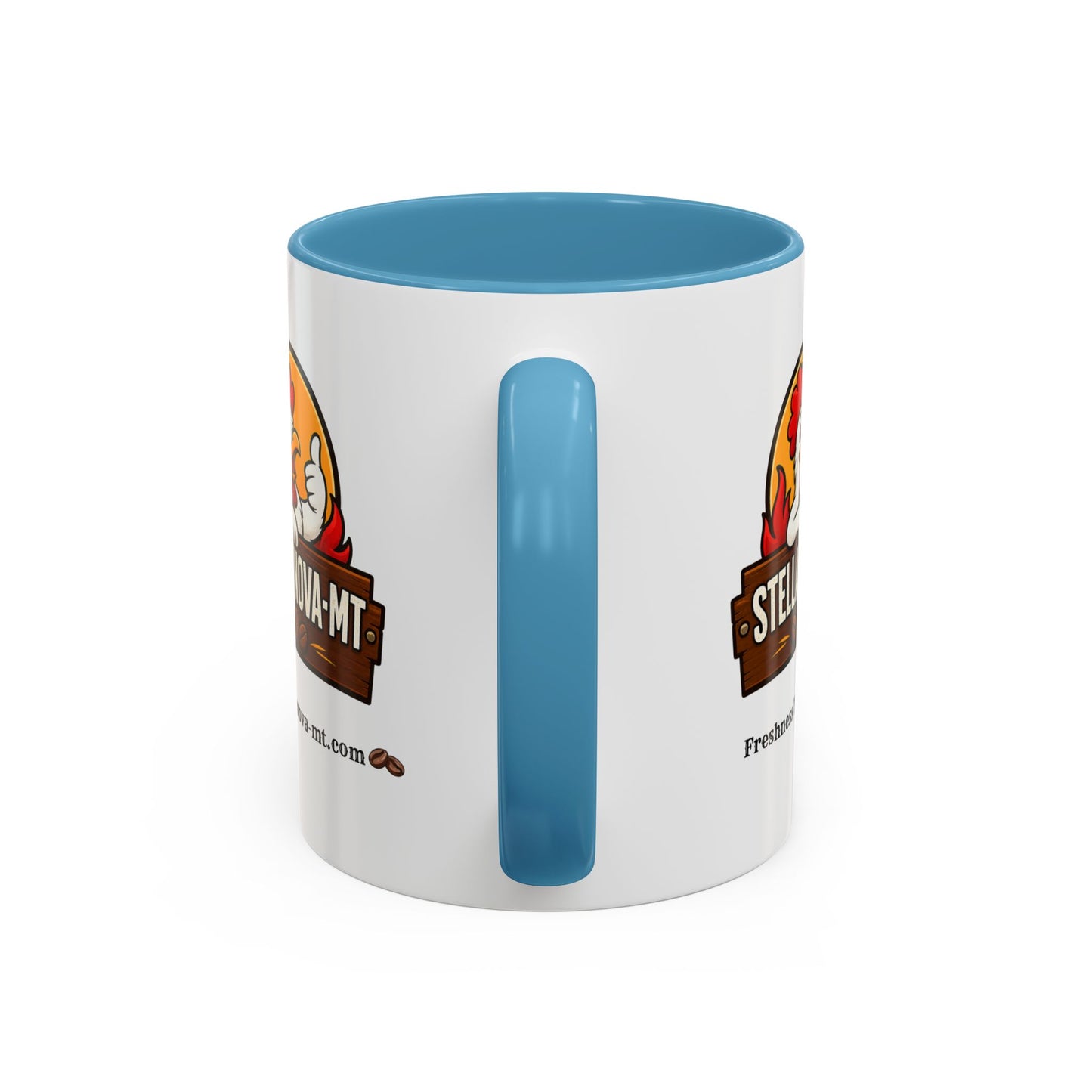 StellaNova-MT "Freshness You Can Taste" Accent Coffee Mug (11, 15oz)