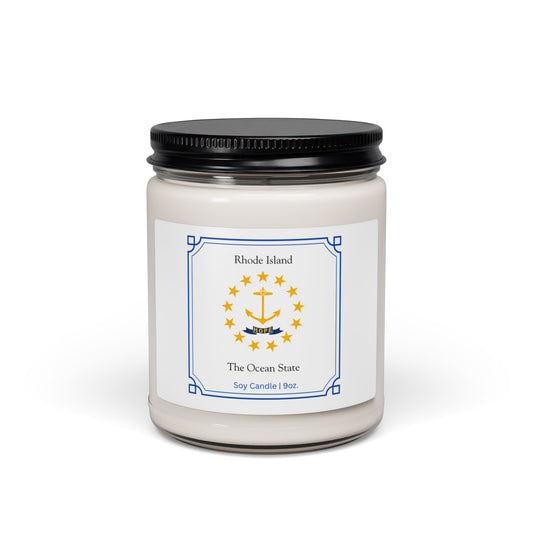 Rhode Island Scented Soy Candle, 9oz