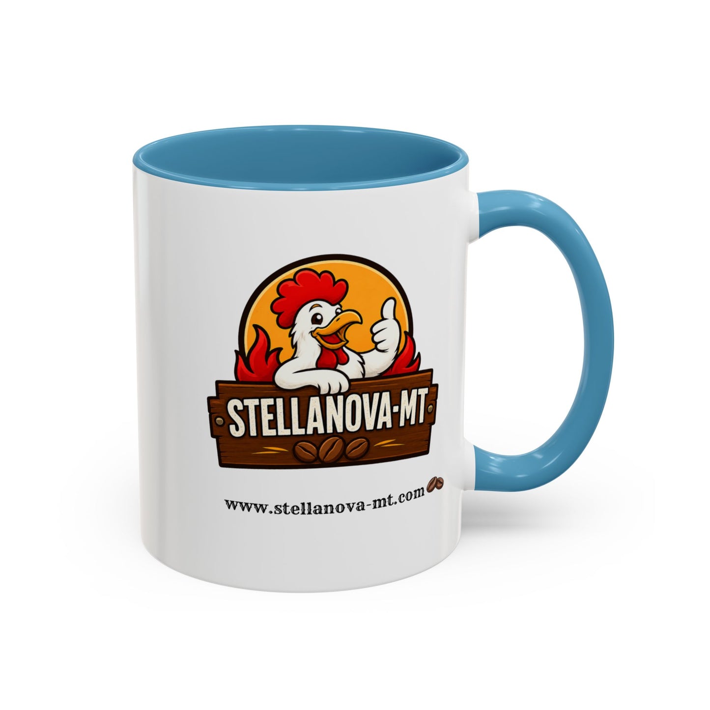StellaNova-MT "Freshness You Can Taste" Accent Coffee Mug (11, 15oz)