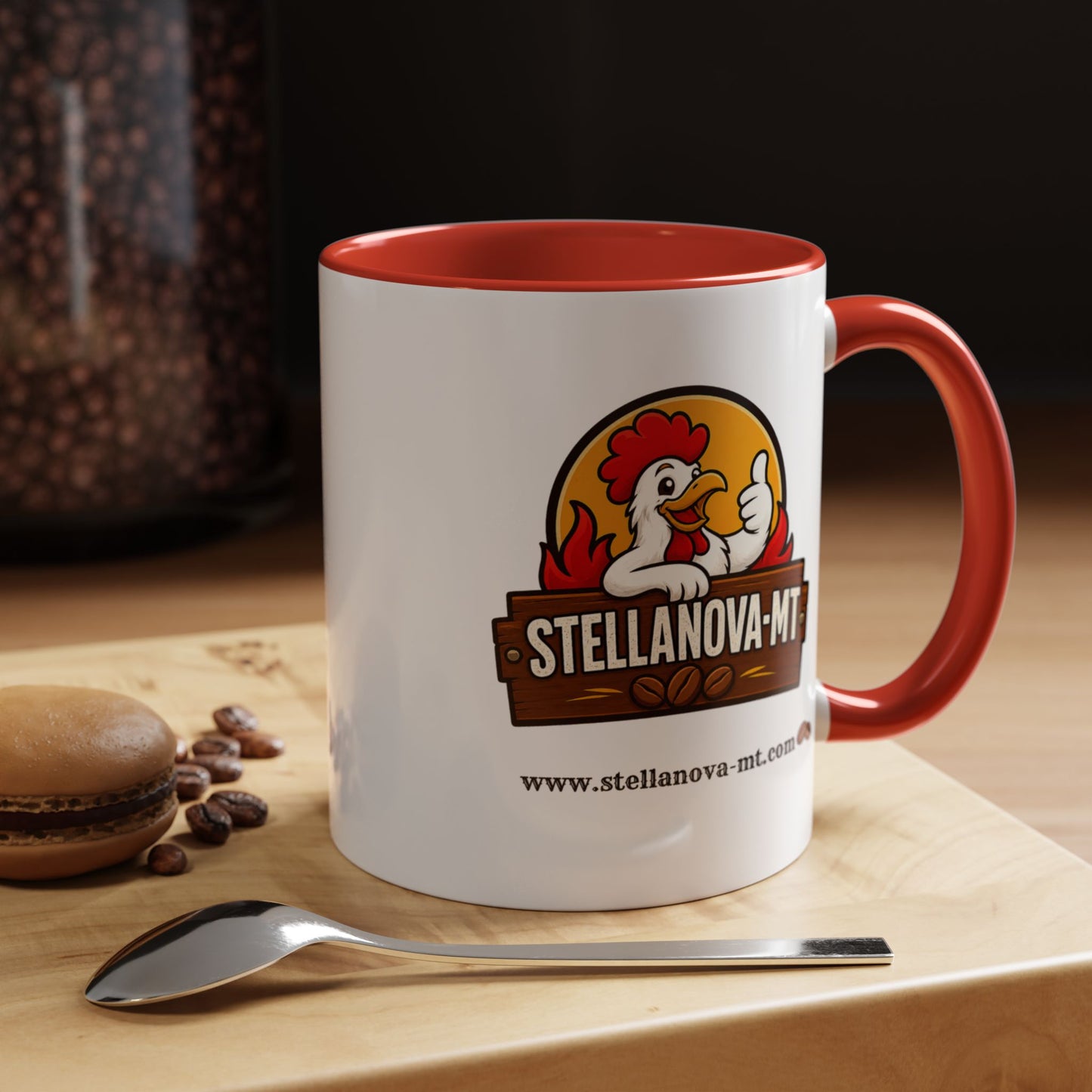 StellaNova-MT "Freshness You Can Taste" Accent Coffee Mug (11, 15oz)