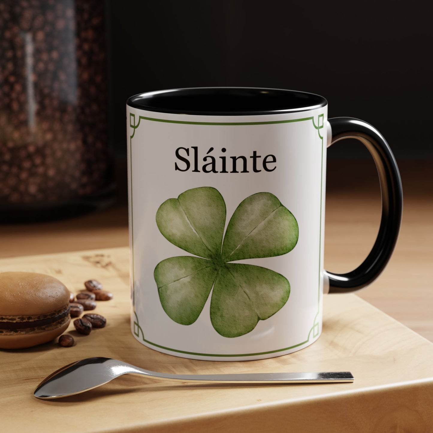 St. Patrick's Day Slainte Coffee Mug (11, 15oz) The Perfect St Patrick's Day Mug For The Entire Year