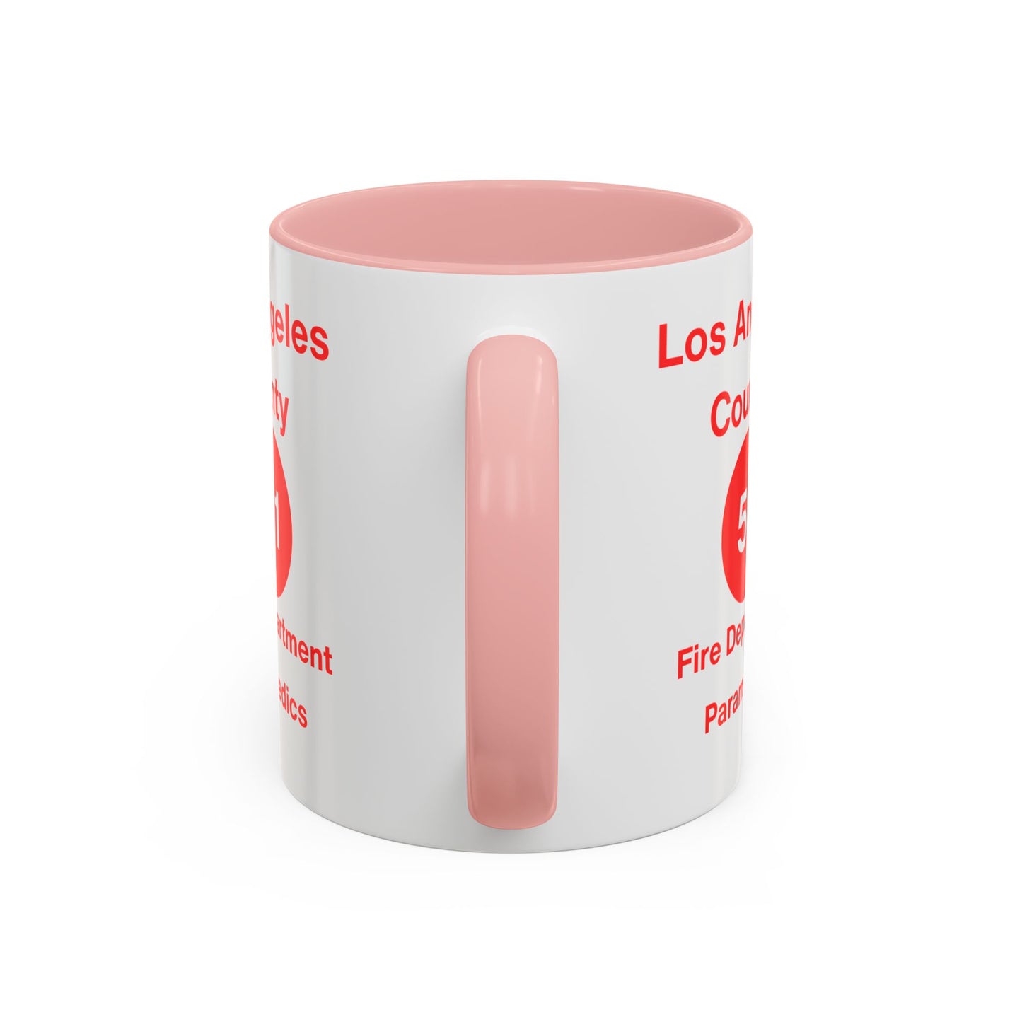 Emergency Paramedic Squad 51 Accent Coffee Mug (11, 15oz)