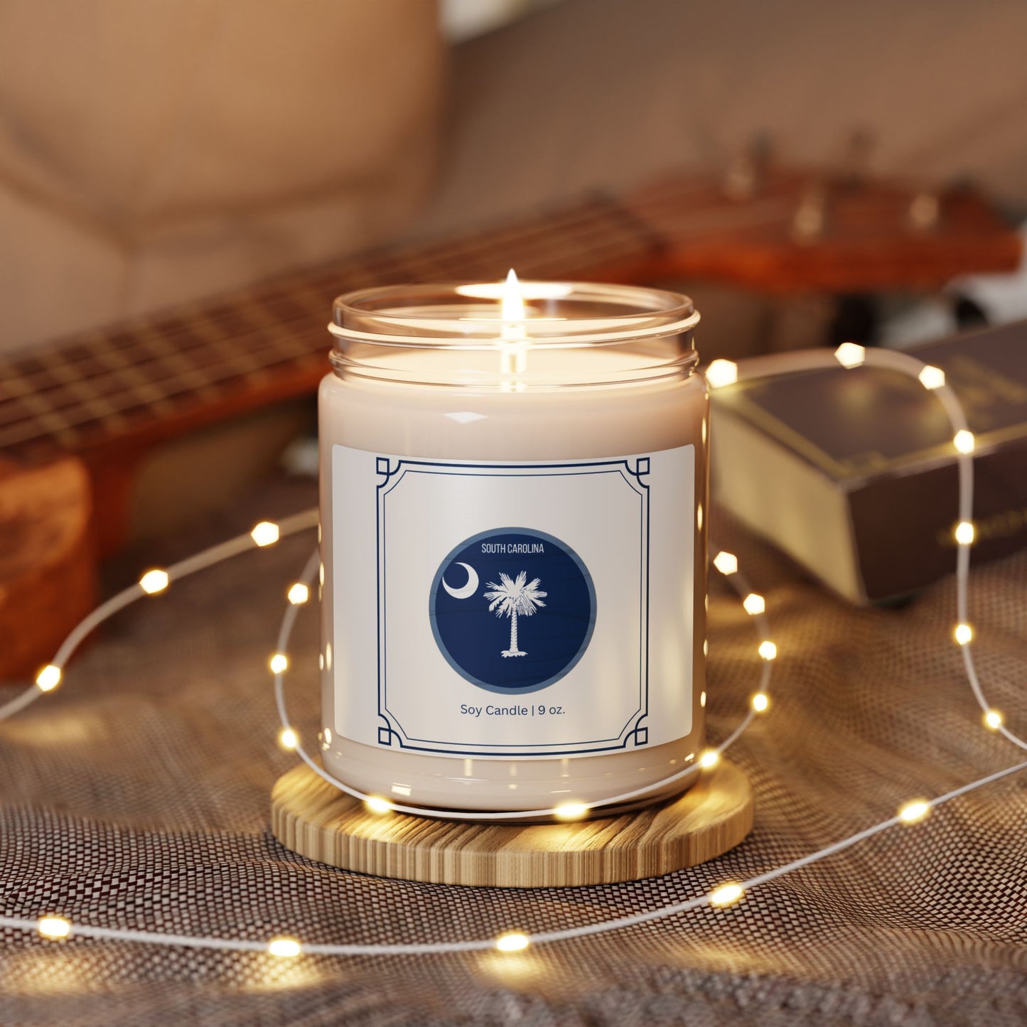 South Carolina Scented Soy Candle, 9oz