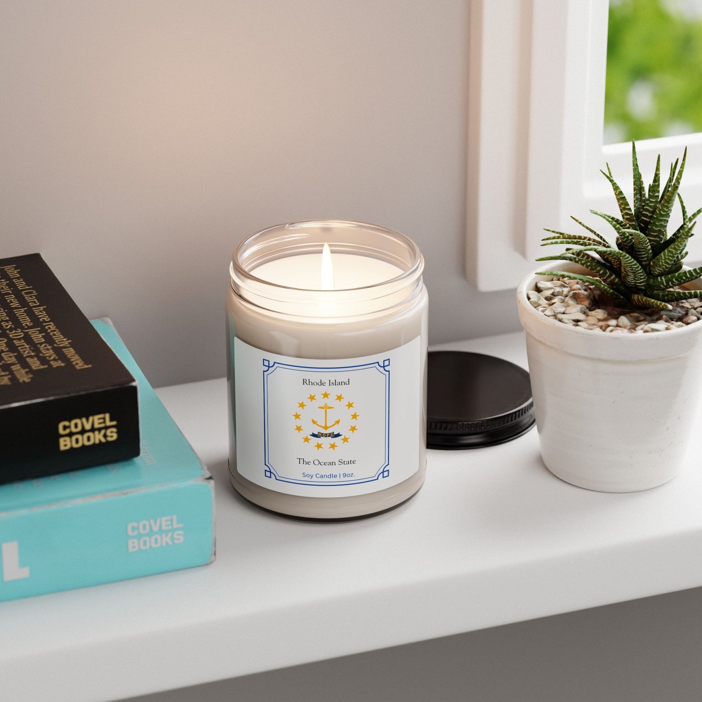 Rhode Island Scented Soy Candle, 9oz