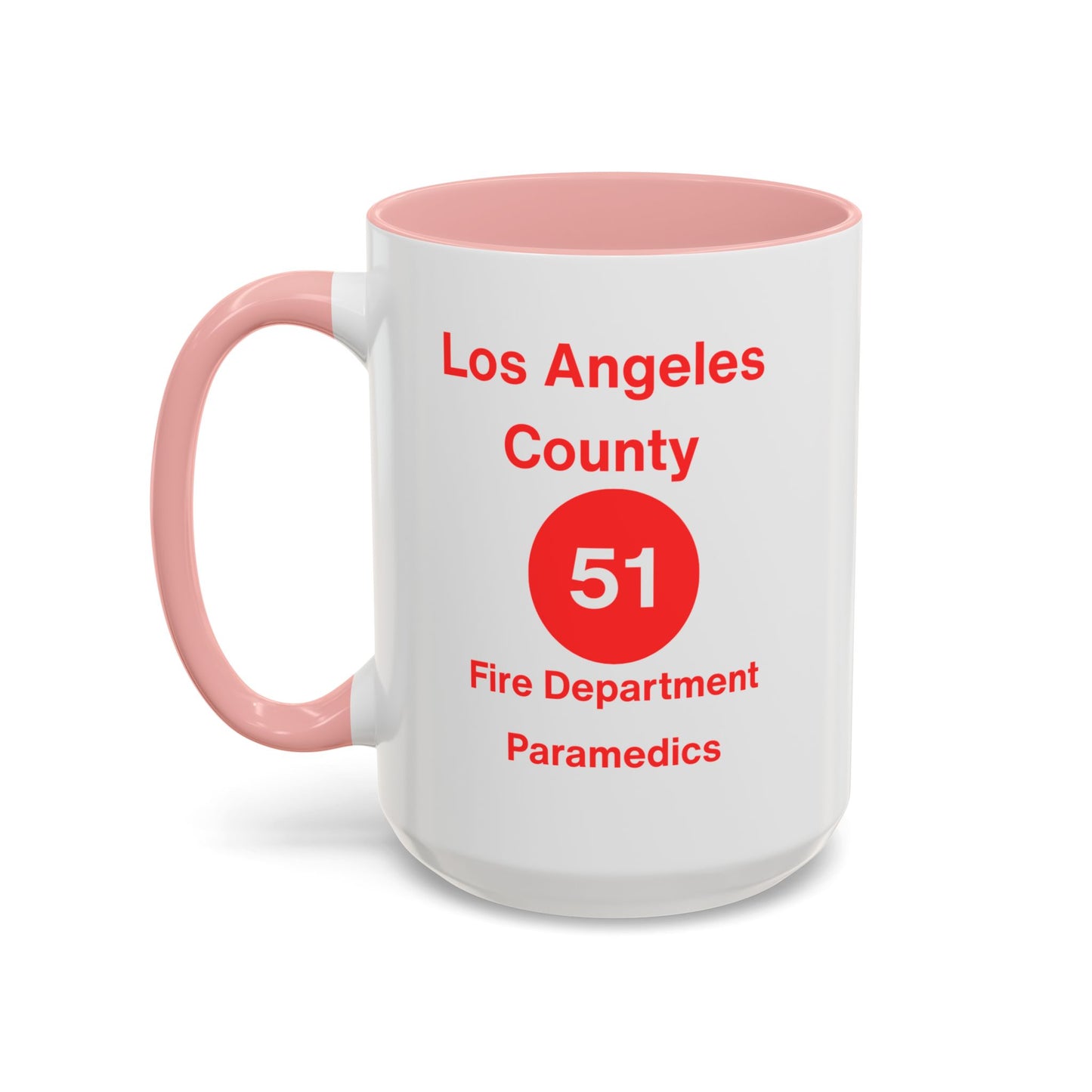 Emergency Paramedic Squad 51 Accent Coffee Mug (11, 15oz)