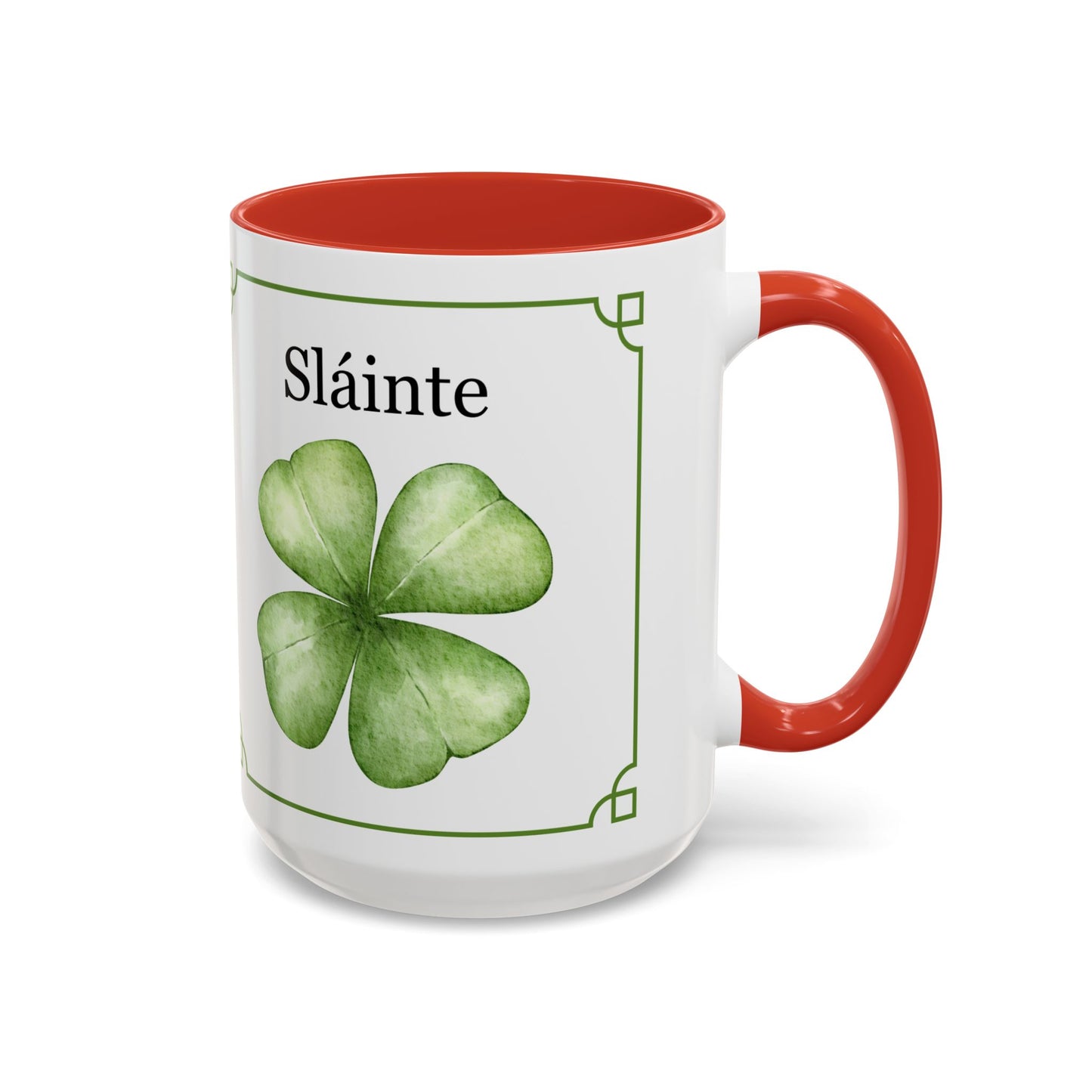 St. Patrick's Day Slainte Coffee Mug (11, 15oz) The Perfect St Patrick's Day Mug For The Entire Year