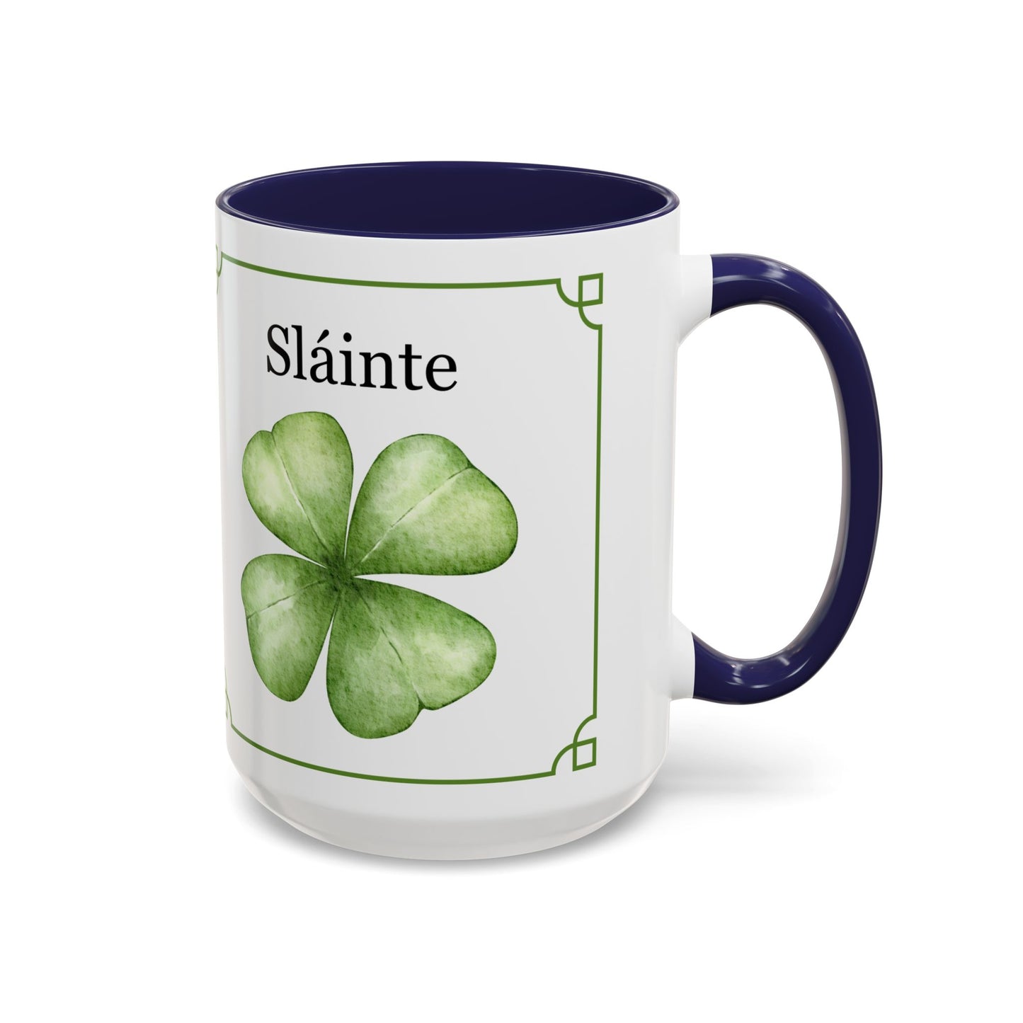 St. Patrick's Day Slainte Coffee Mug (11, 15oz) The Perfect St Patrick's Day Mug For The Entire Year