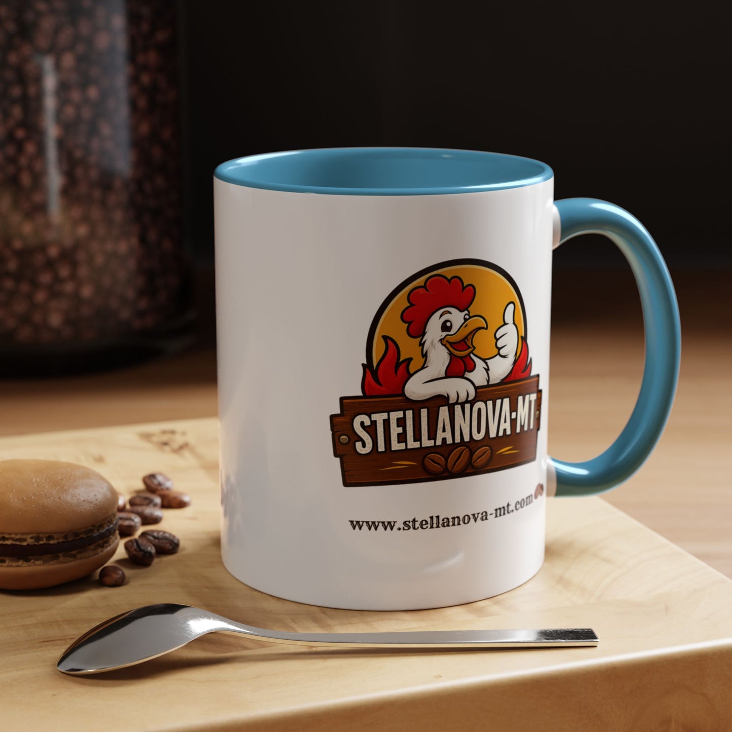StellaNova-MT "Freshness You Can Taste" Accent Coffee Mug (11, 15oz)