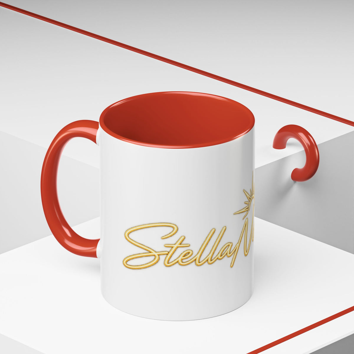 StellaNova-MT Sunrise Accent Coffee Mug (11, 15oz)