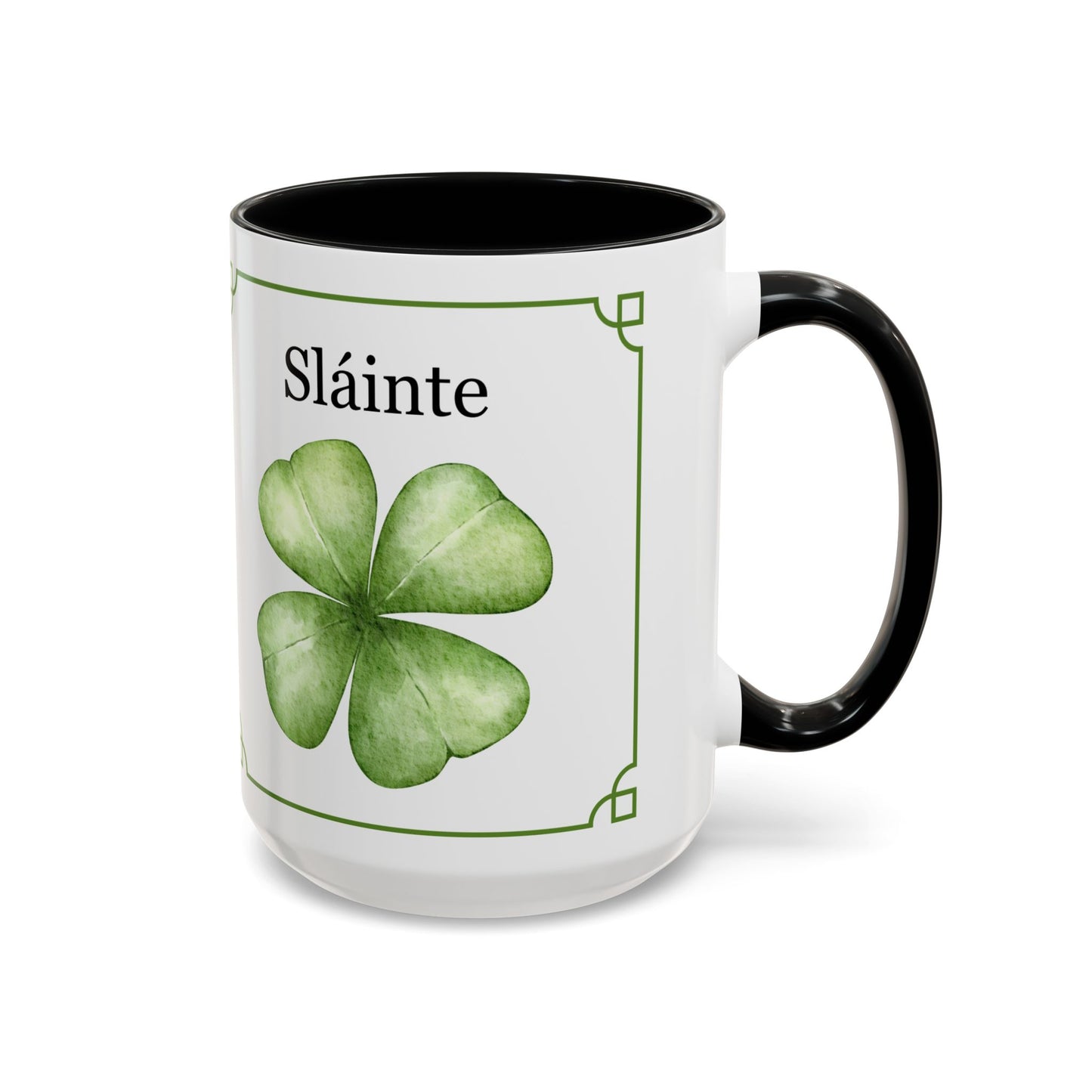 St. Patrick's Day Slainte Coffee Mug (11, 15oz) The Perfect St Patrick's Day Mug For The Entire Year