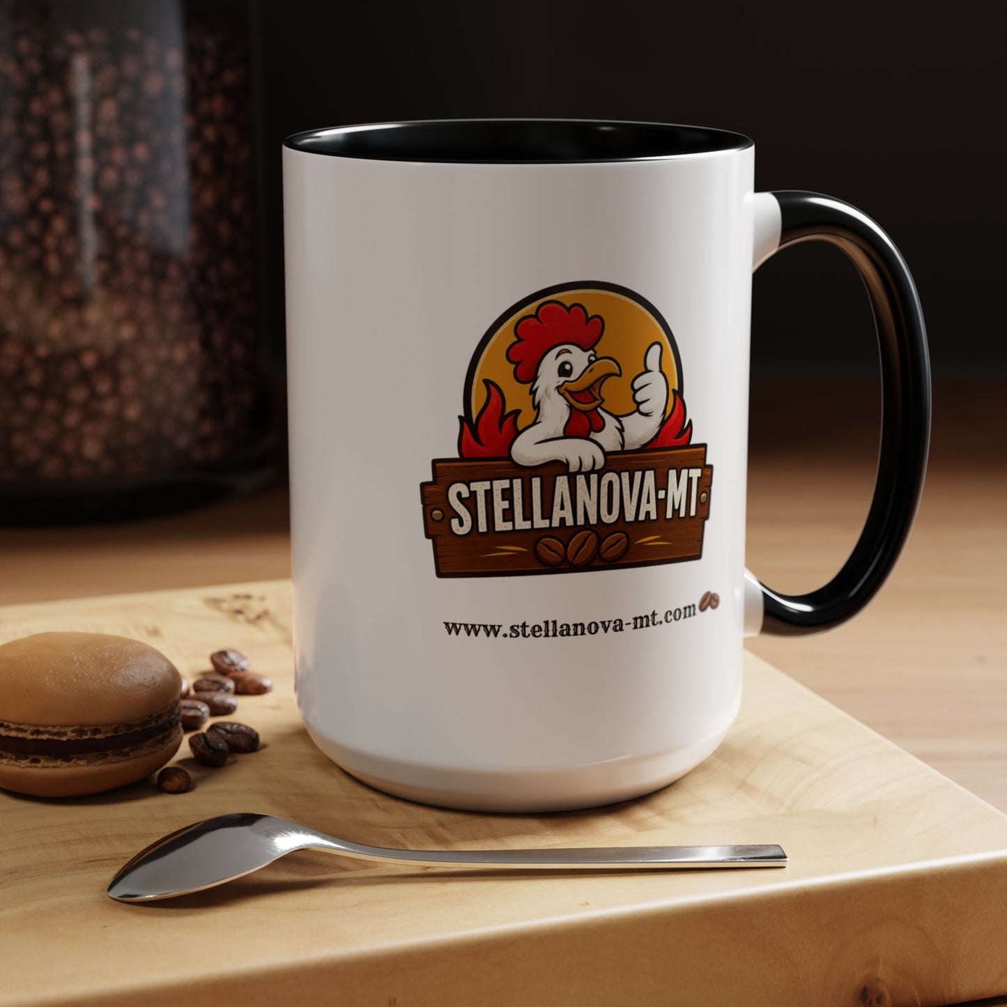 StellaNova-MT "Freshness You Can Taste" Accent Coffee Mug (11, 15oz)