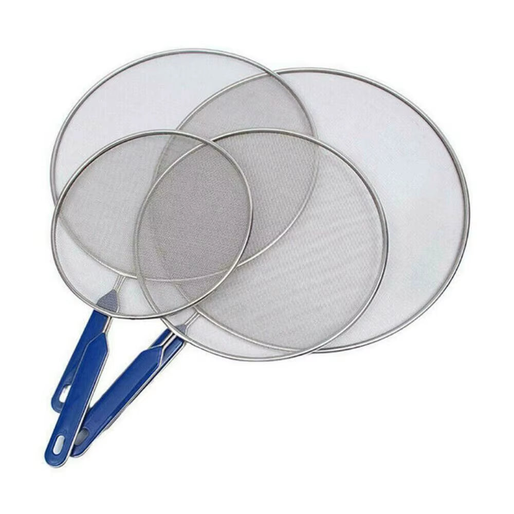 Grease Splatter Screen Guards Mesh anti Splatter Guard Oil Net Splash Cover Pan Pot Frying Oil Cooking Cover Kitchen Tools