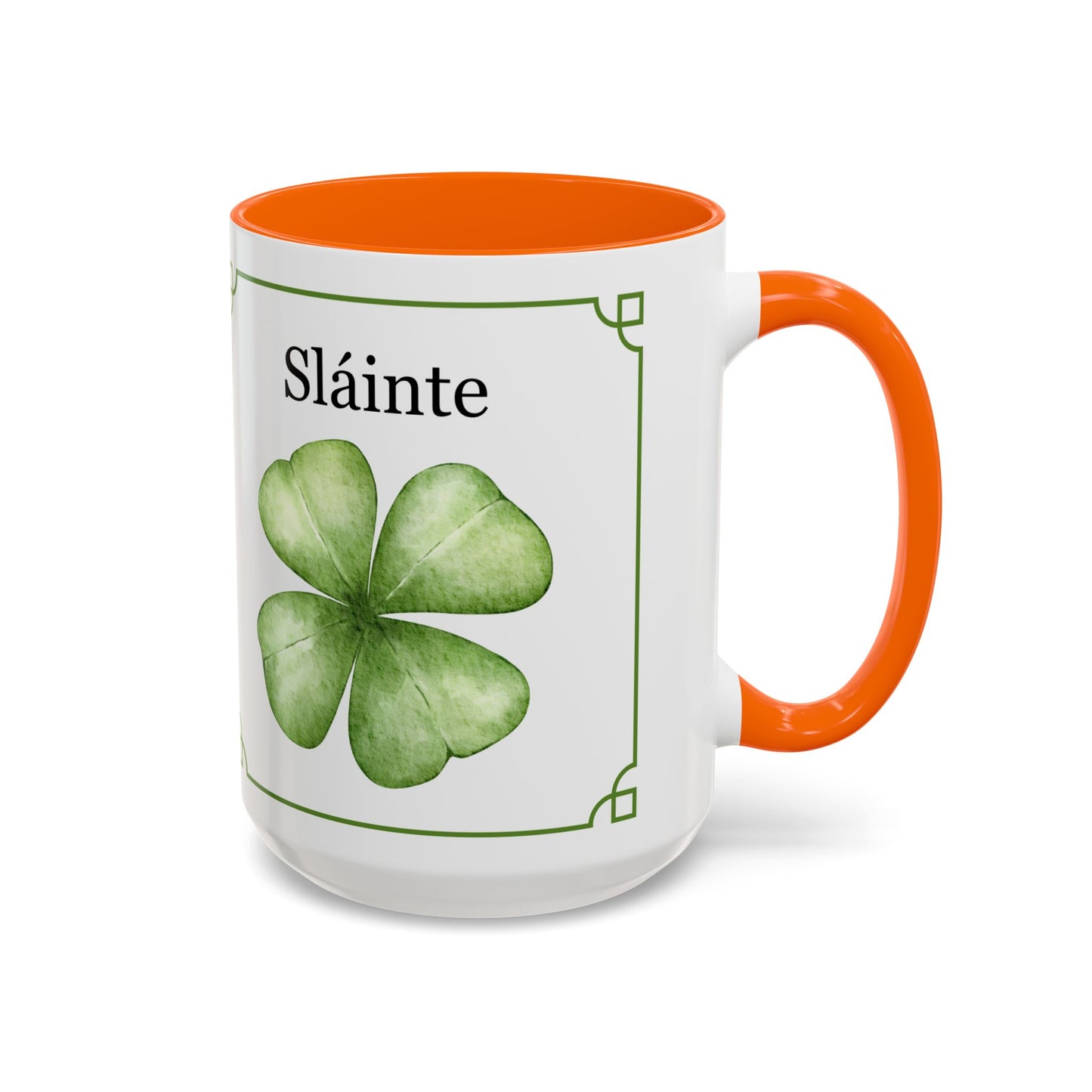 St. Patrick's Day Slainte Coffee Mug (11, 15oz) The Perfect St Patrick's Day Mug For The Entire Year