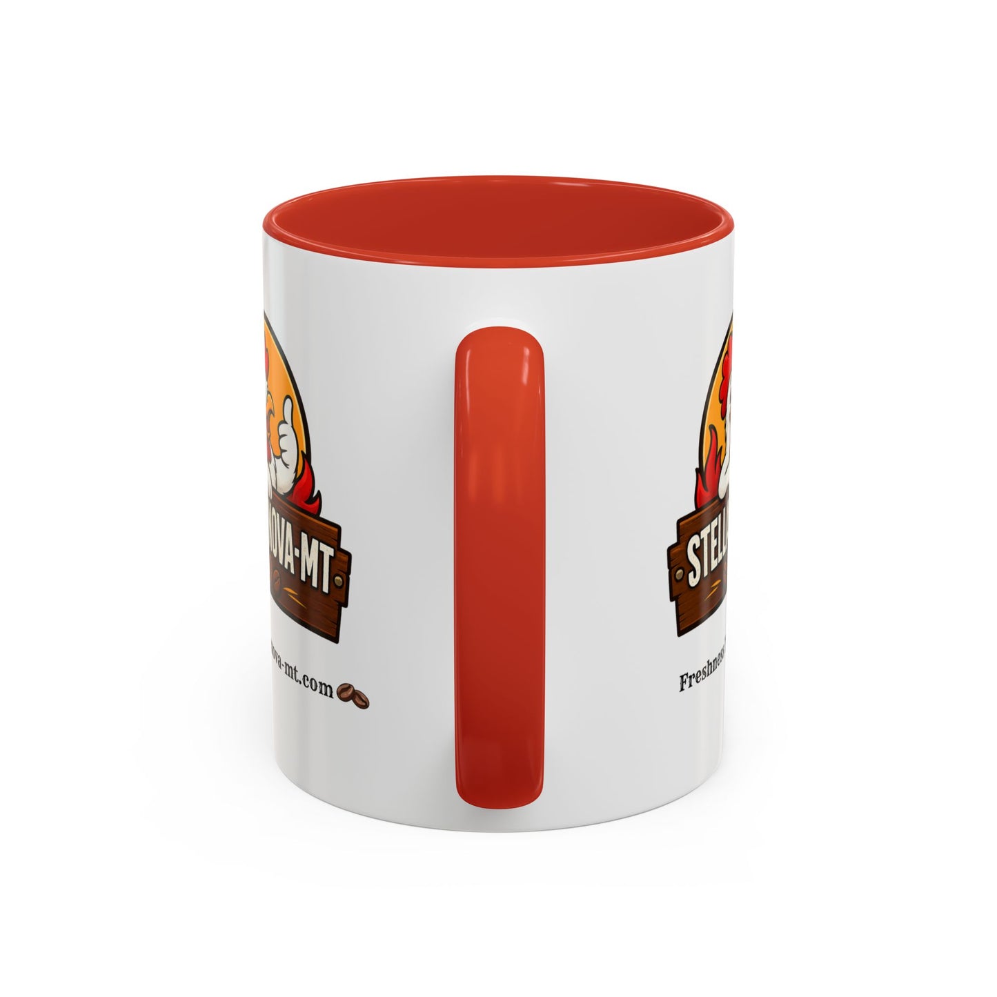 StellaNova-MT "Freshness You Can Taste" Accent Coffee Mug (11, 15oz)