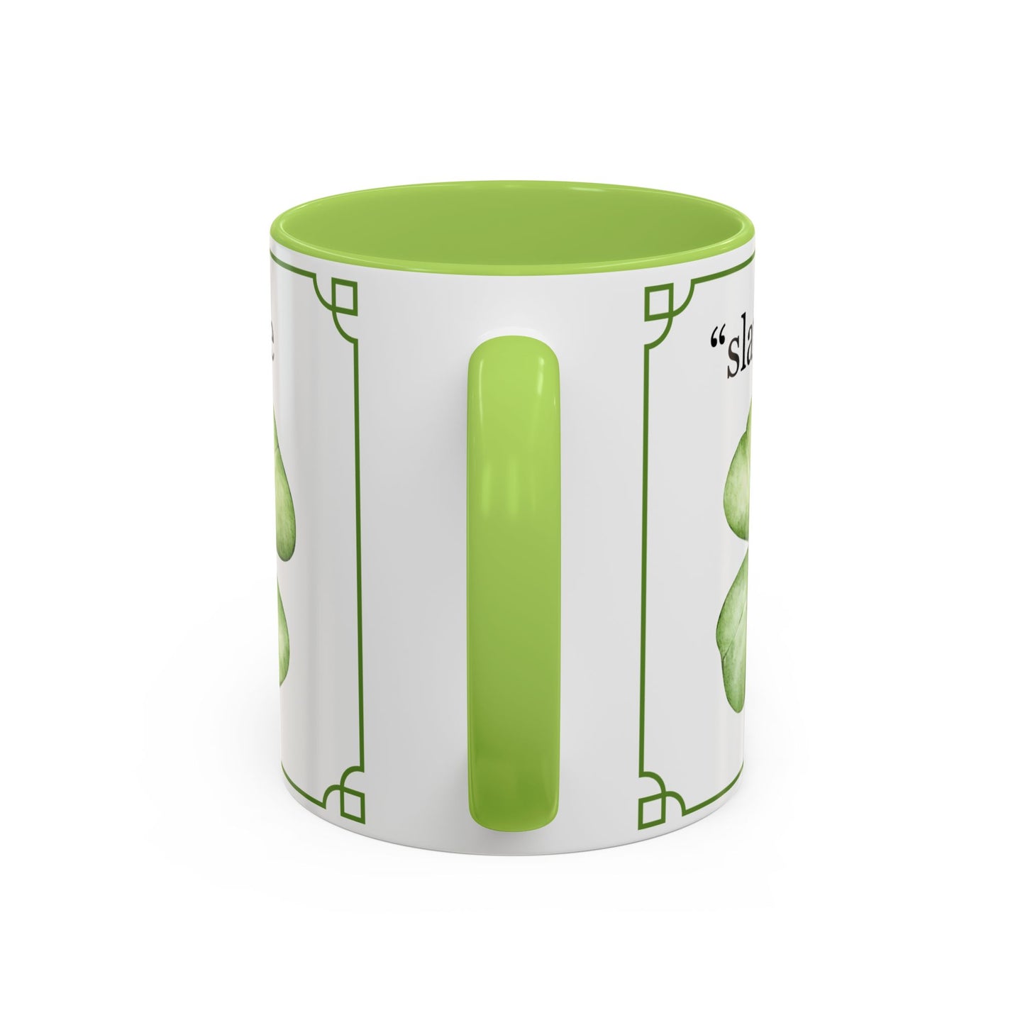 St. Patrick's Day Slainte Coffee Mug (11, 15oz) The Perfect St Patrick's Day Mug For The Entire Year