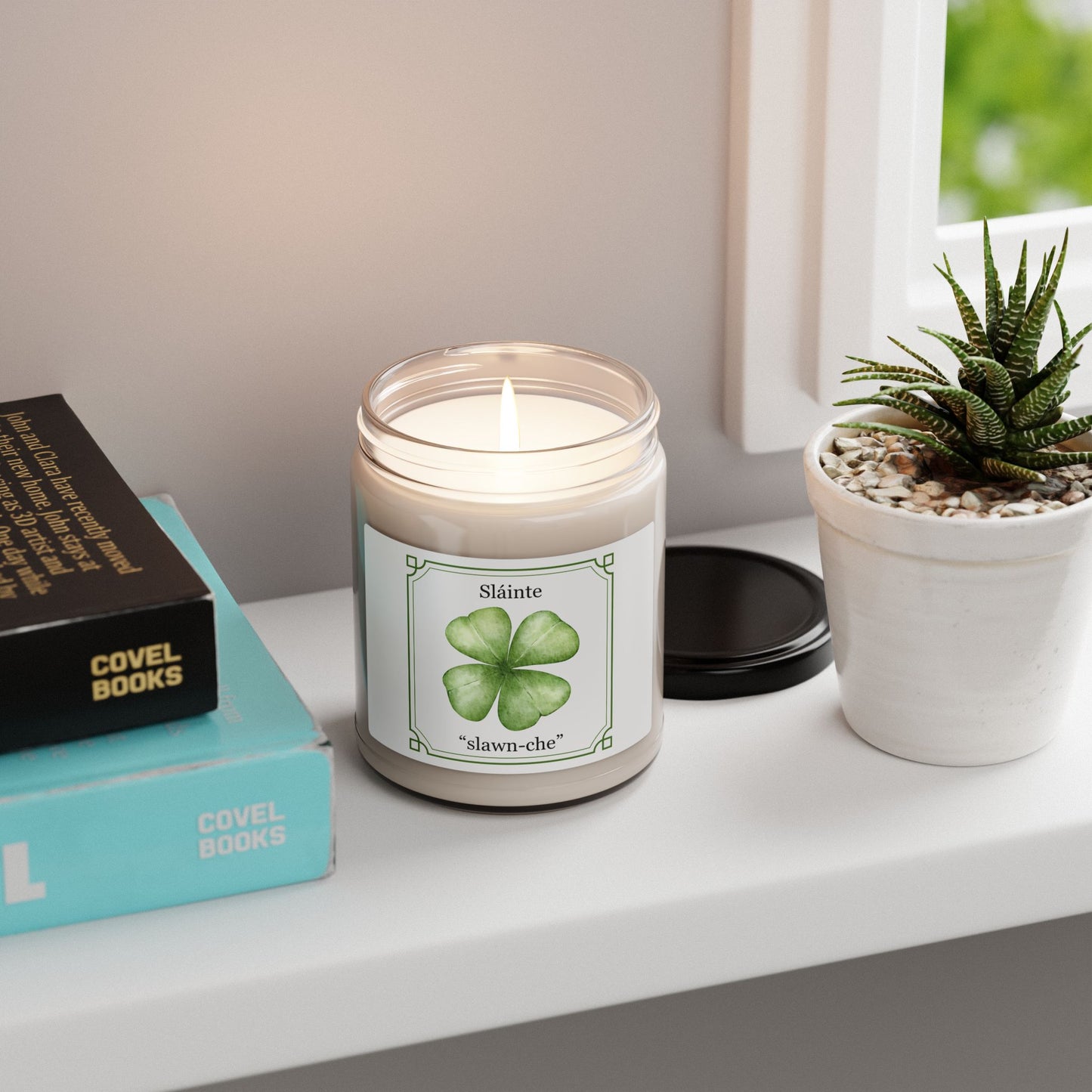 St Patrick's Day - Slainte Scented Soy Candle, 9oz