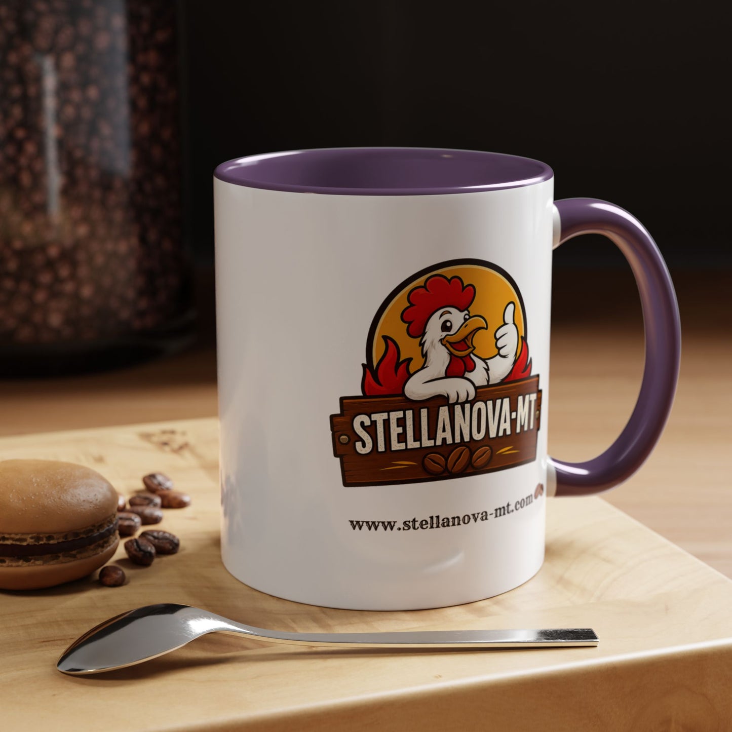 StellaNova-MT "Freshness You Can Taste" Accent Coffee Mug (11, 15oz)