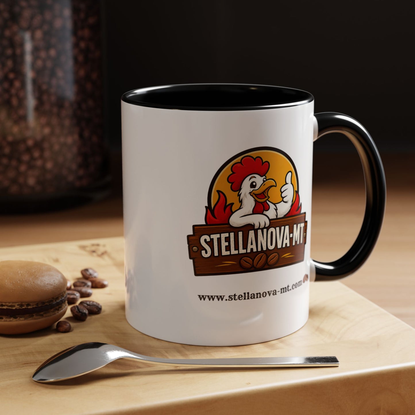 StellaNova-MT "Freshness You Can Taste" Accent Coffee Mug (11, 15oz)