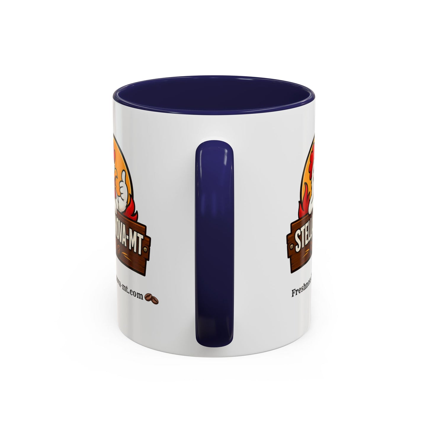 StellaNova-MT "Freshness You Can Taste" Accent Coffee Mug (11, 15oz)