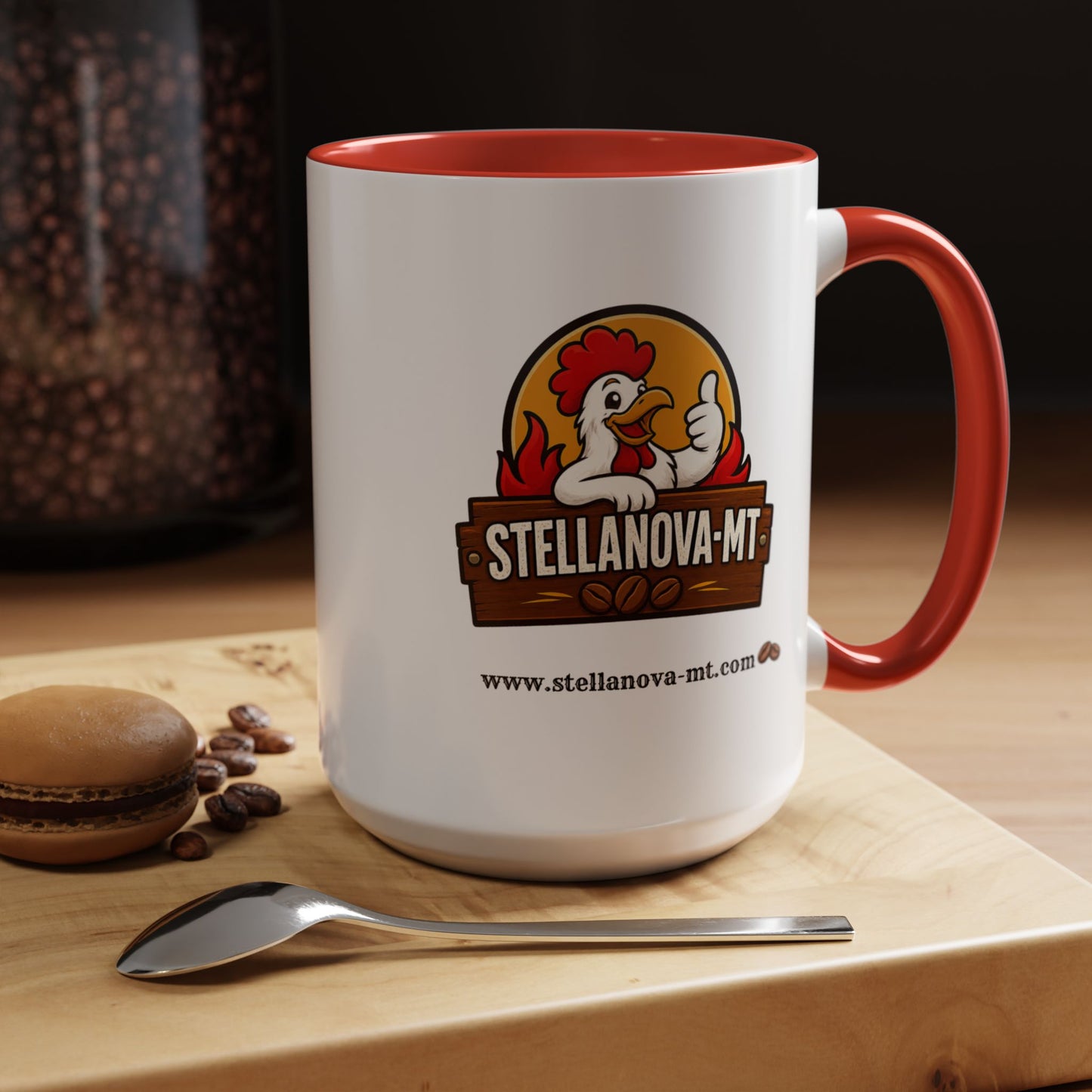 StellaNova-MT "Freshness You Can Taste" Accent Coffee Mug (11, 15oz)