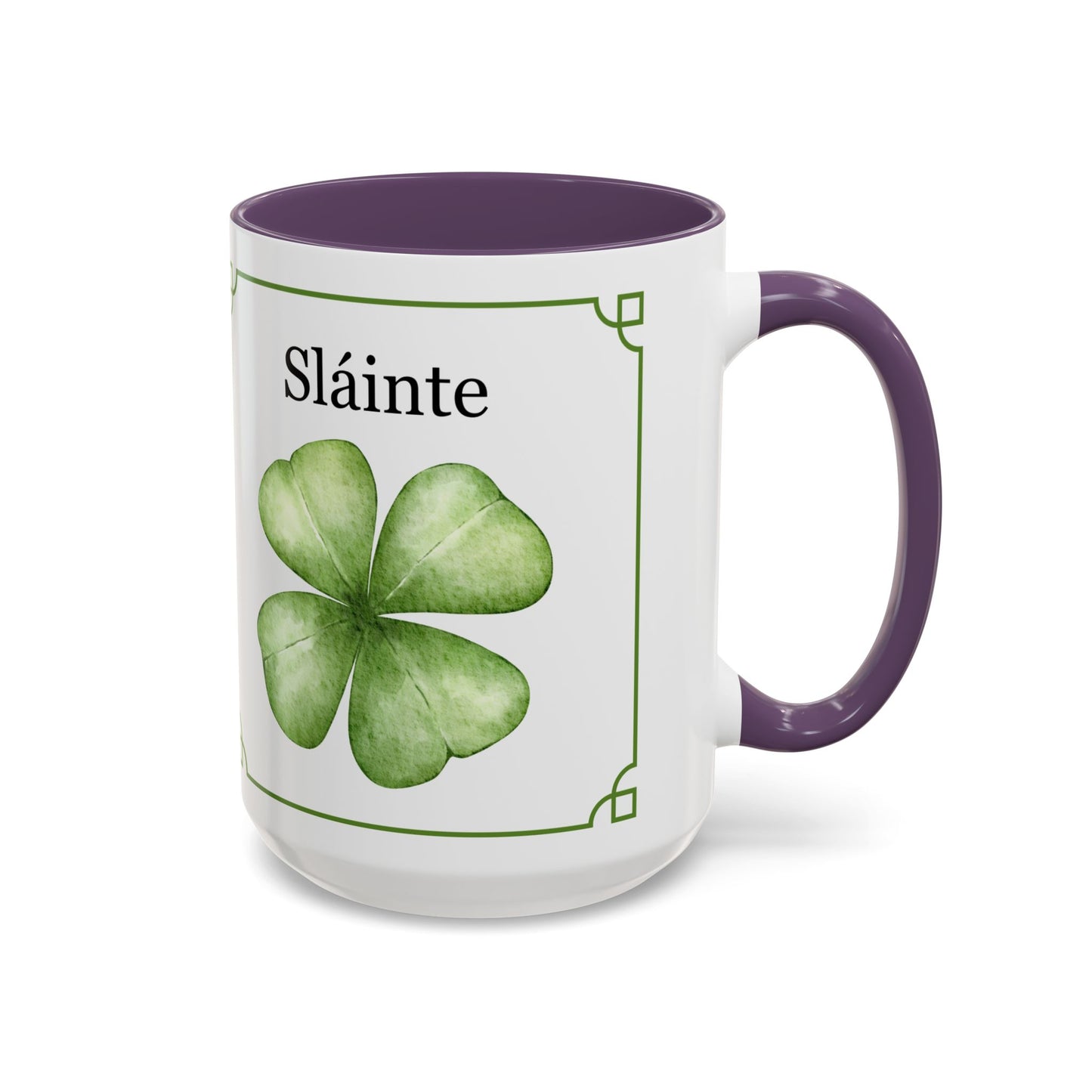 St. Patrick's Day Slainte Coffee Mug (11, 15oz) The Perfect St Patrick's Day Mug For The Entire Year
