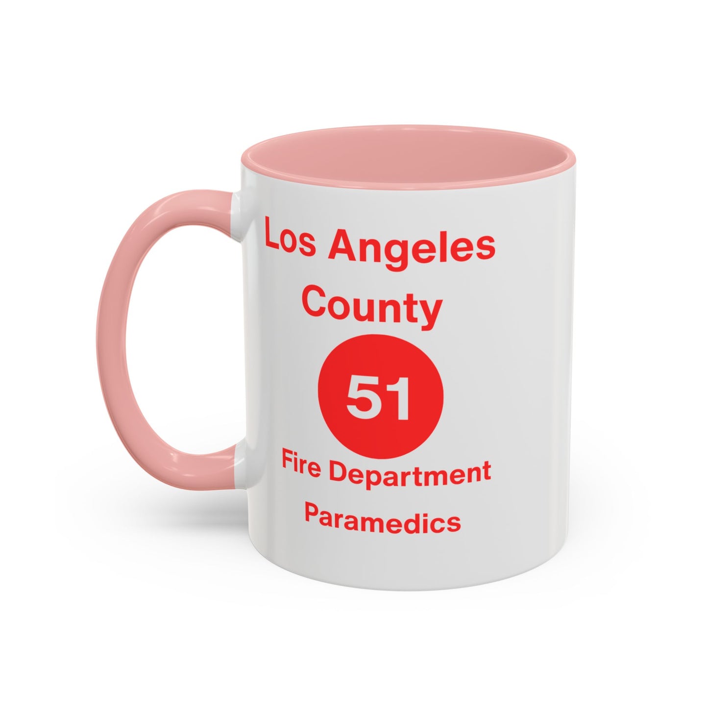 Emergency Paramedic Squad 51 Accent Coffee Mug (11, 15oz)