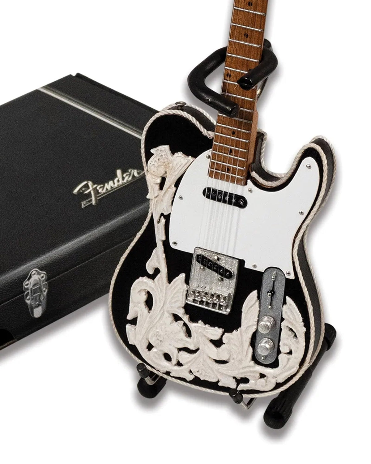 Waylon Jennings Tribute Mini Fender™ Tele™ Guitar Replica - Officially Licensed