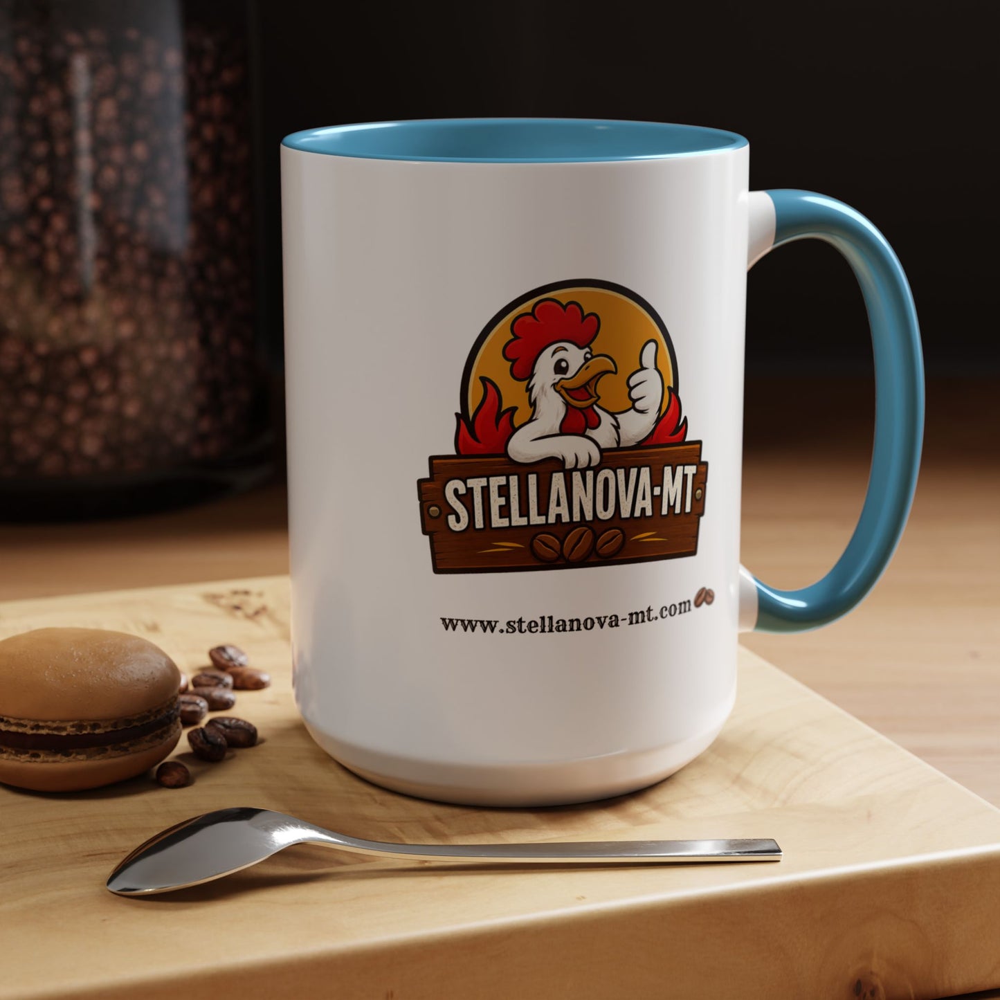 StellaNova-MT "Freshness You Can Taste" Accent Coffee Mug (11, 15oz)