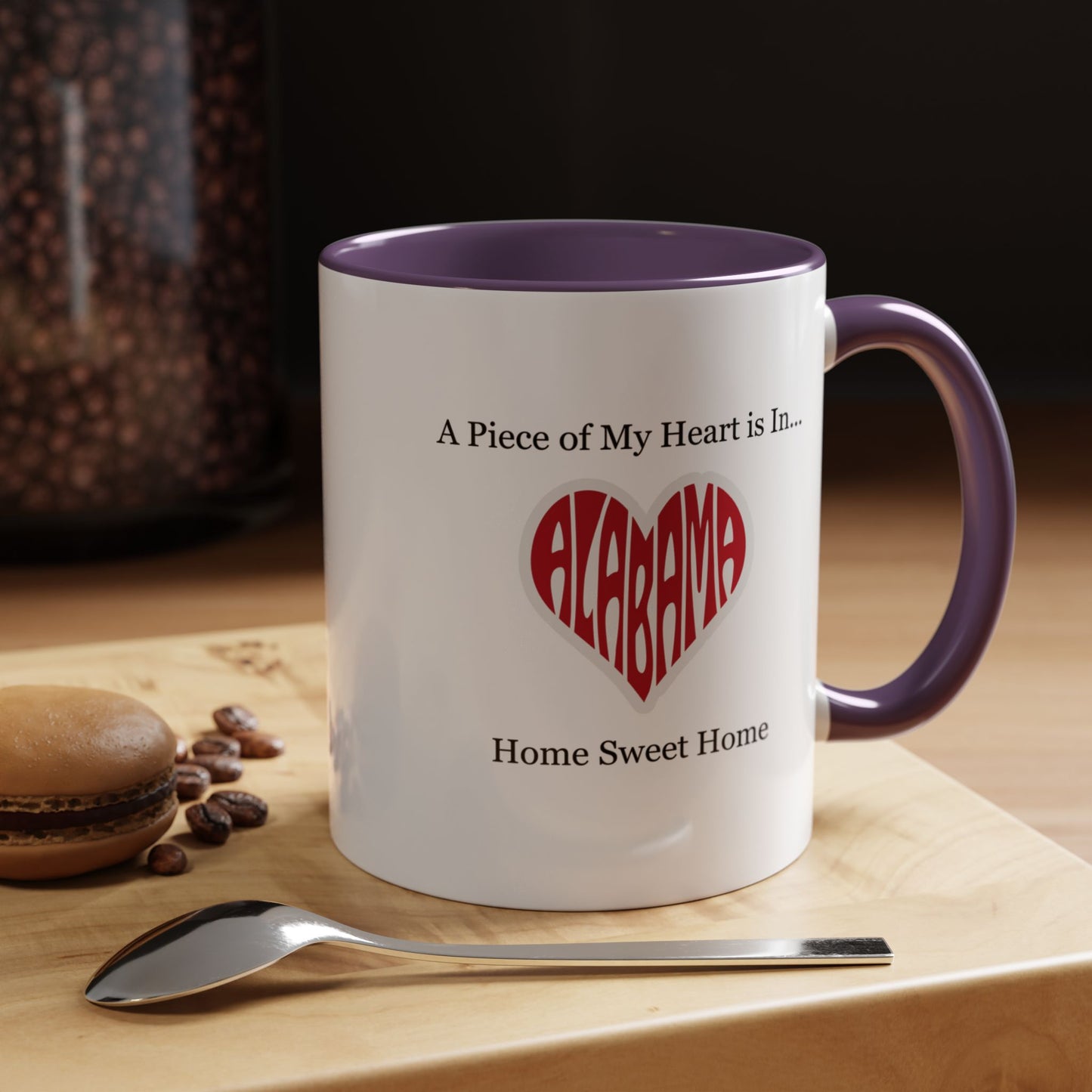 Alabama "A Piece of My Heart is in Alabama" Coffee Mug (11, 15oz)