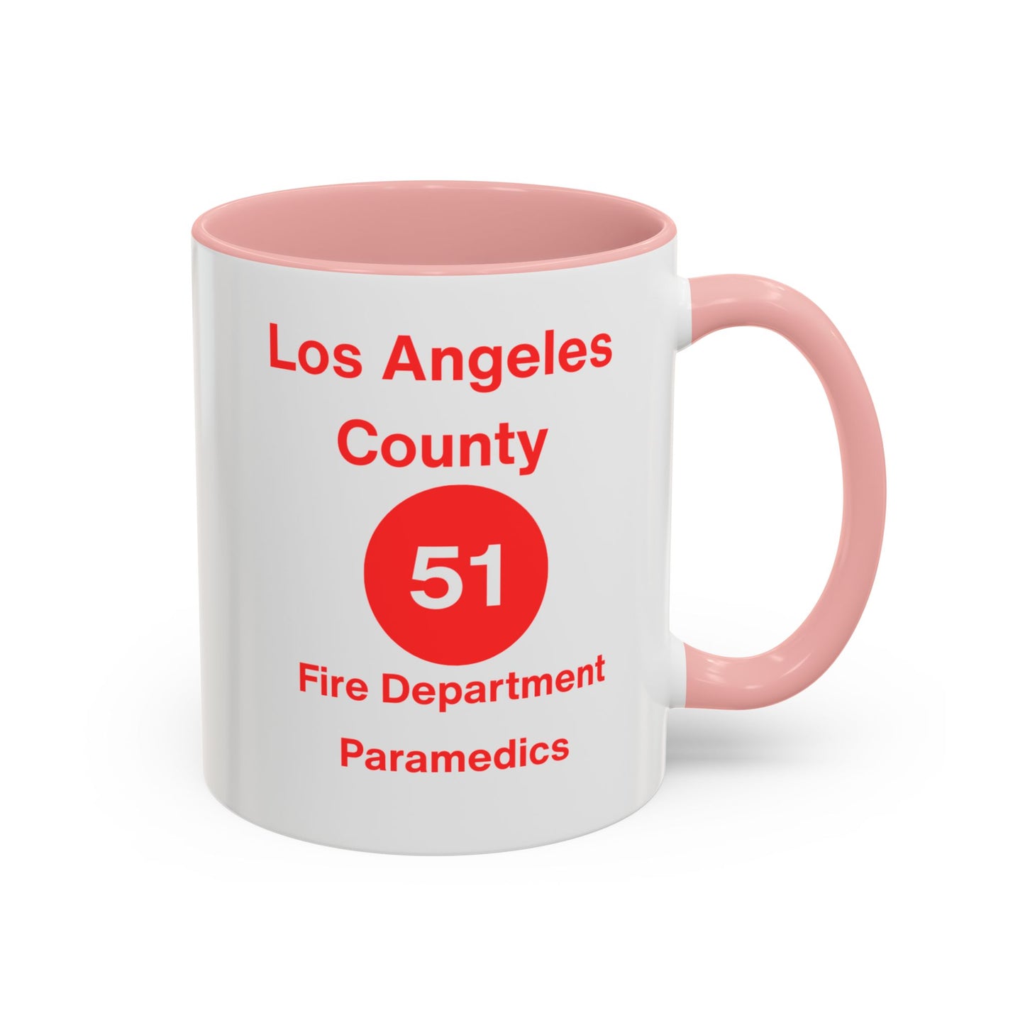 Emergency Paramedic Squad 51 Accent Coffee Mug (11, 15oz)