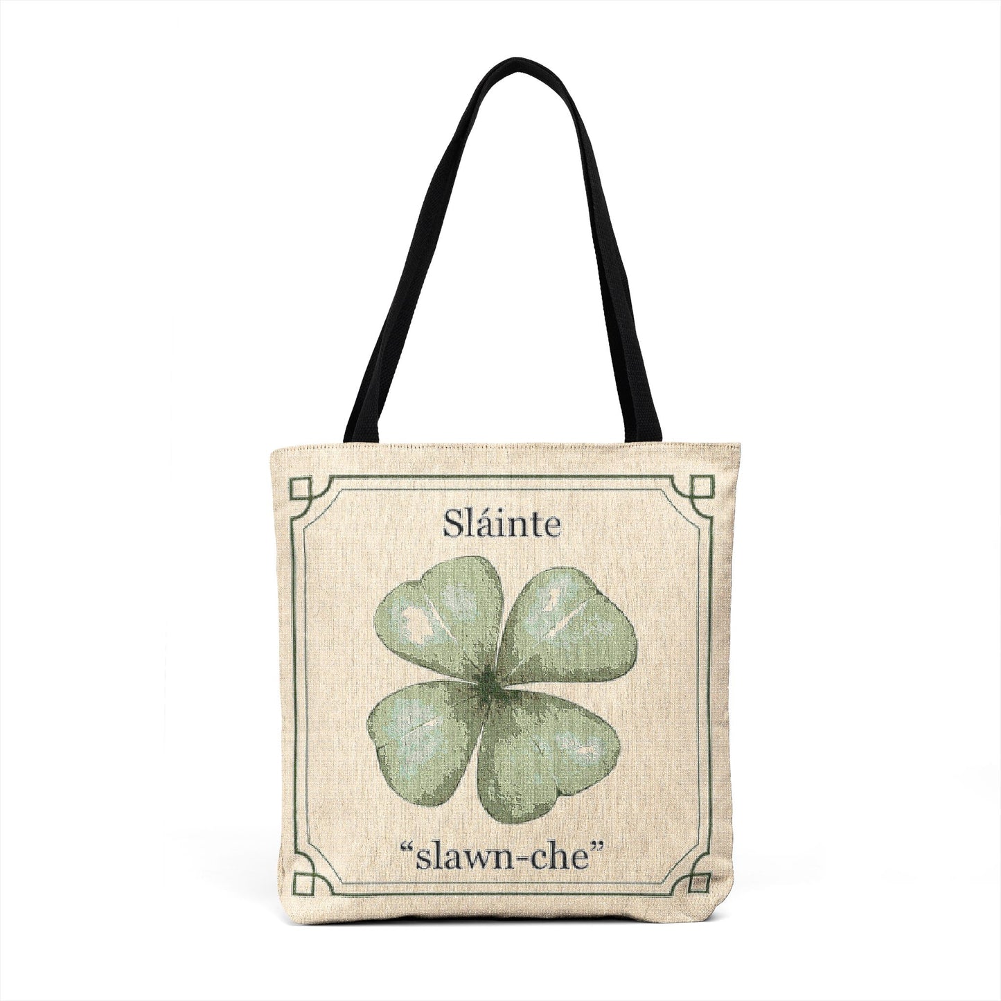 St Patrick's Day - Slainte Woven Tote