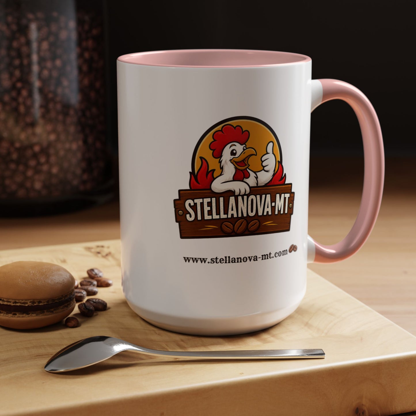 StellaNova-MT "Freshness You Can Taste" Accent Coffee Mug (11, 15oz)