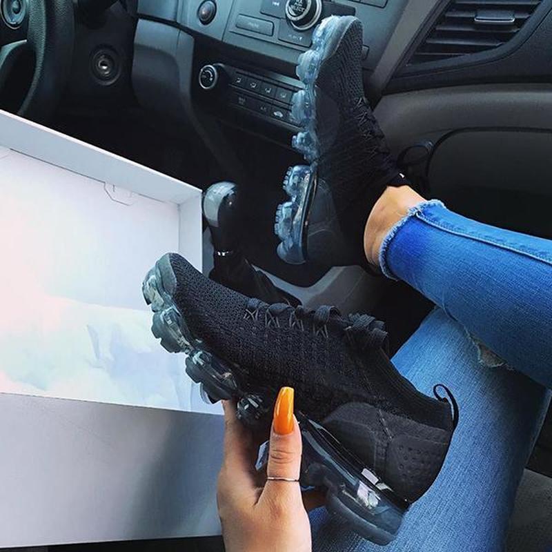 Women's Casual Sneakers-Shoes Mesh Air-Cushion Flat