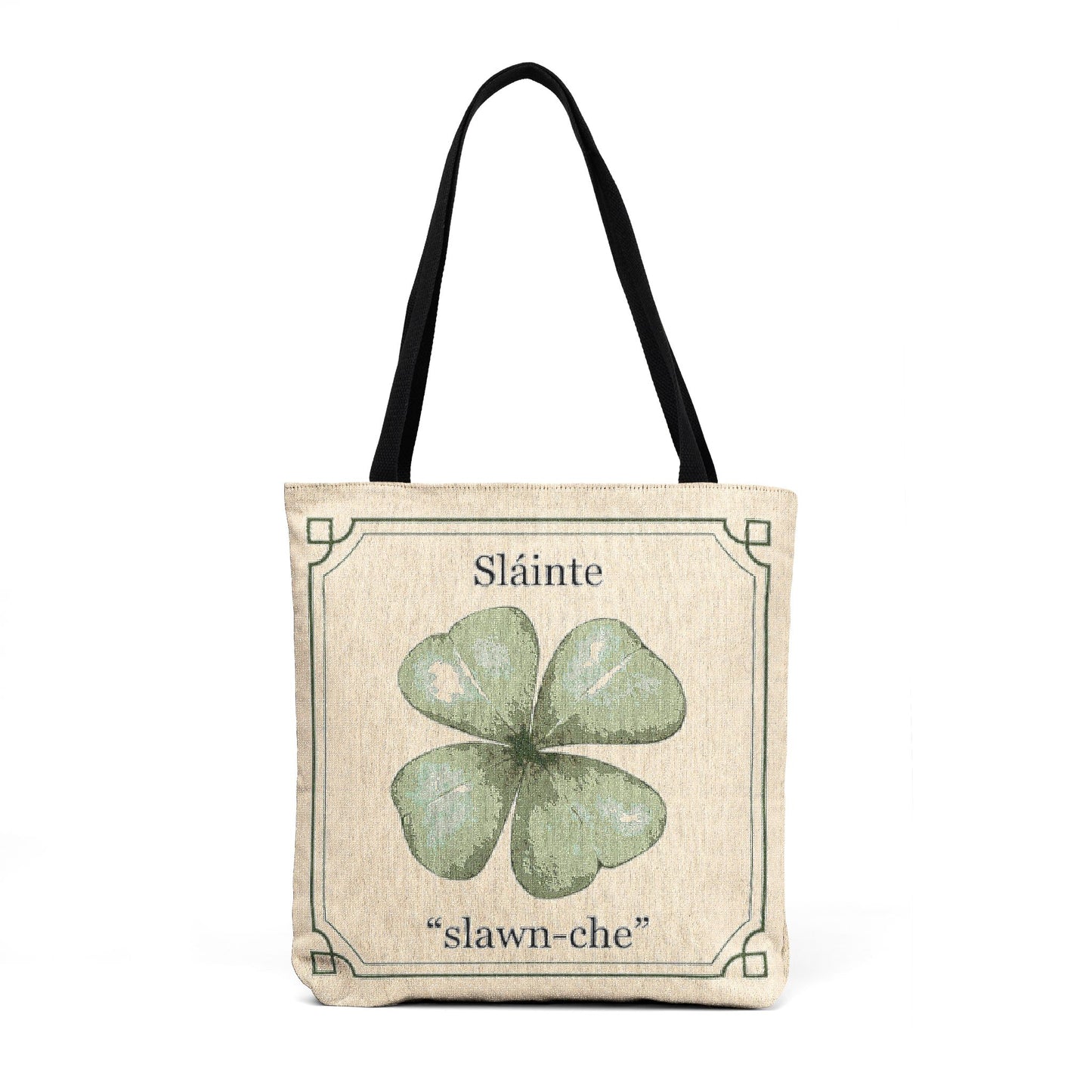 St Patrick's Day - Slainte Woven Tote