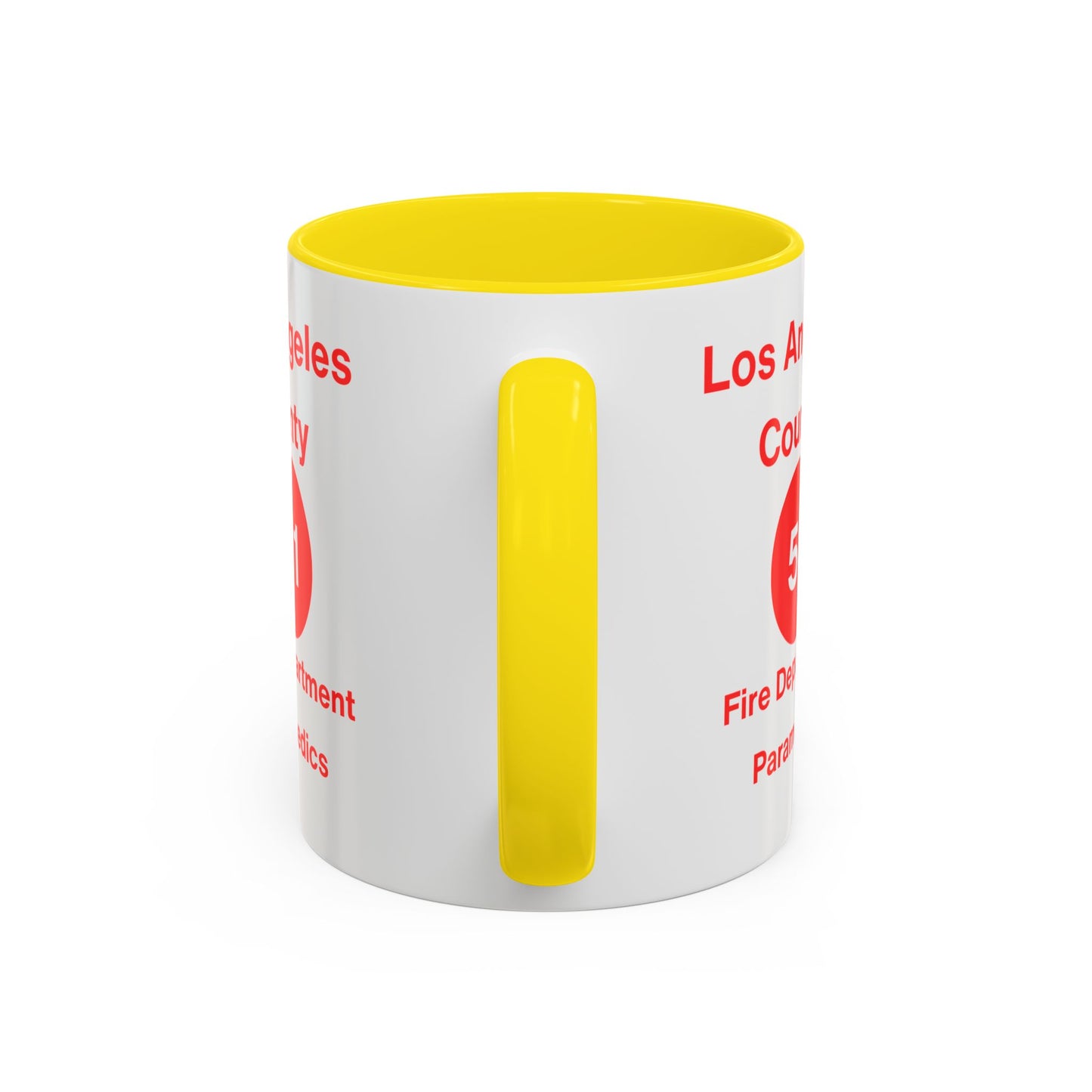 Emergency Paramedic Squad 51 Accent Coffee Mug (11, 15oz)