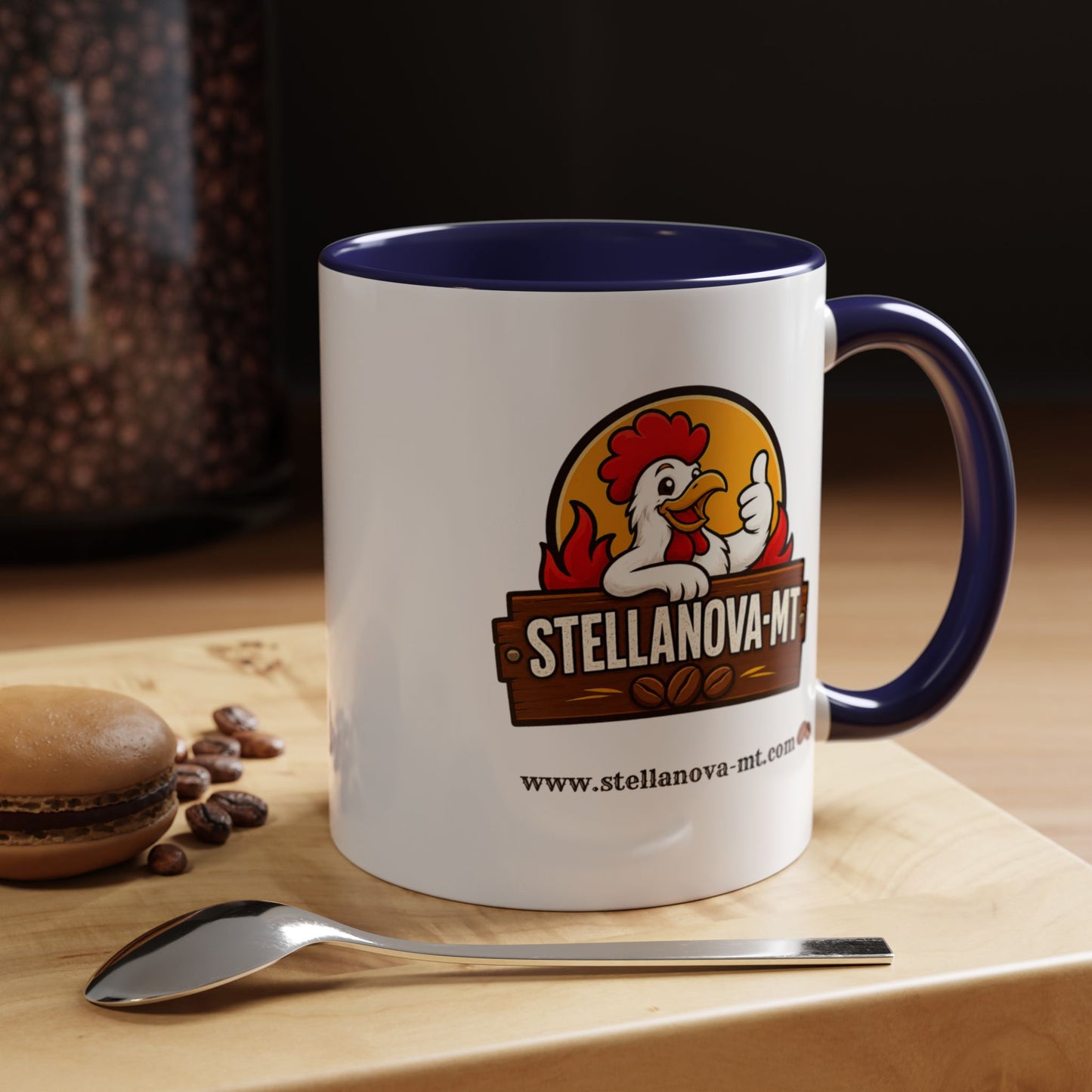 StellaNova-MT "Freshness You Can Taste" Accent Coffee Mug (11, 15oz)