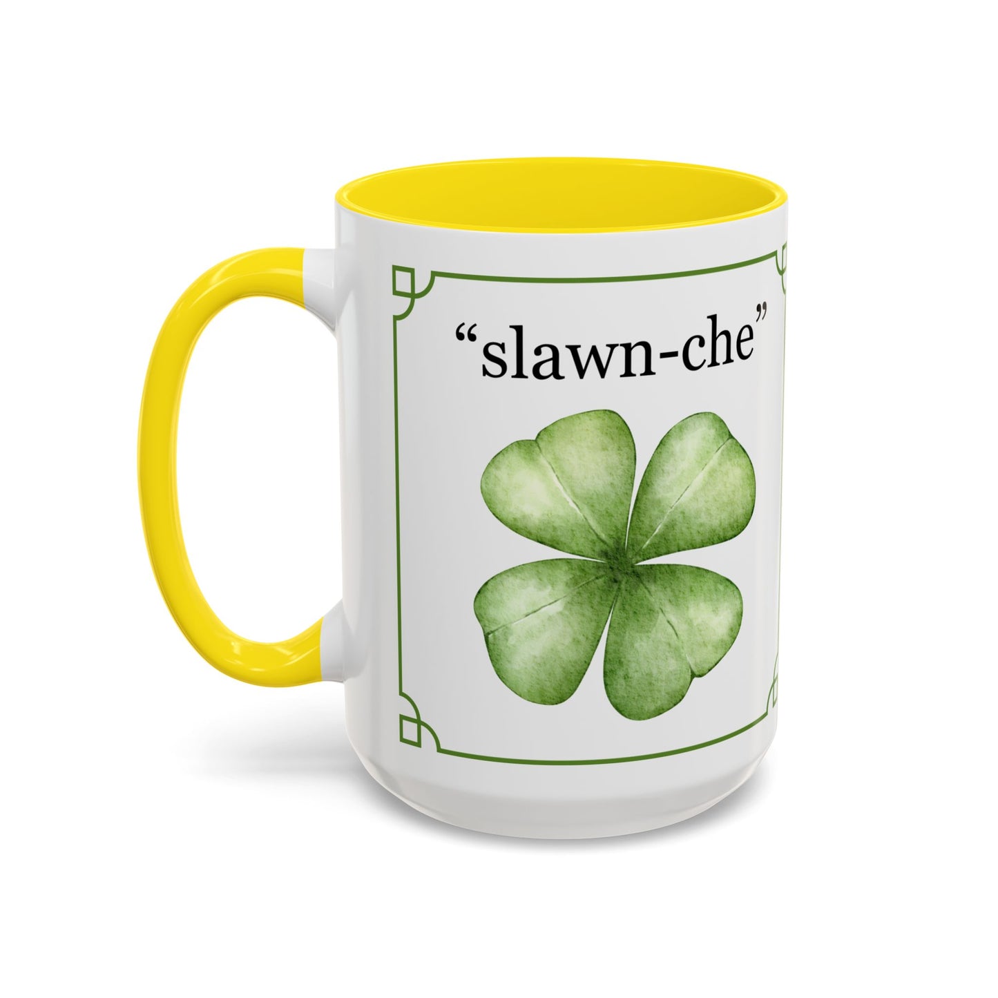St. Patrick's Day Slainte Coffee Mug (11, 15oz) The Perfect St Patrick's Day Mug For The Entire Year